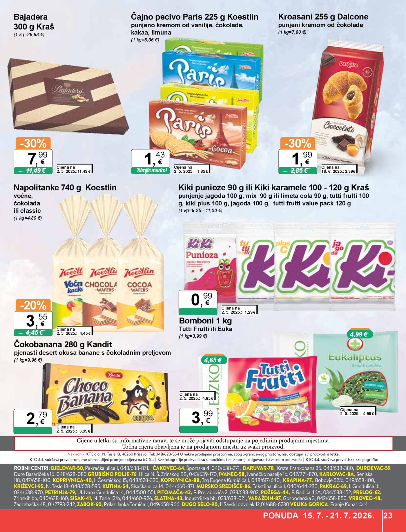 KTC katalog Široke potrošnje 15.07. - 21.07.2026.