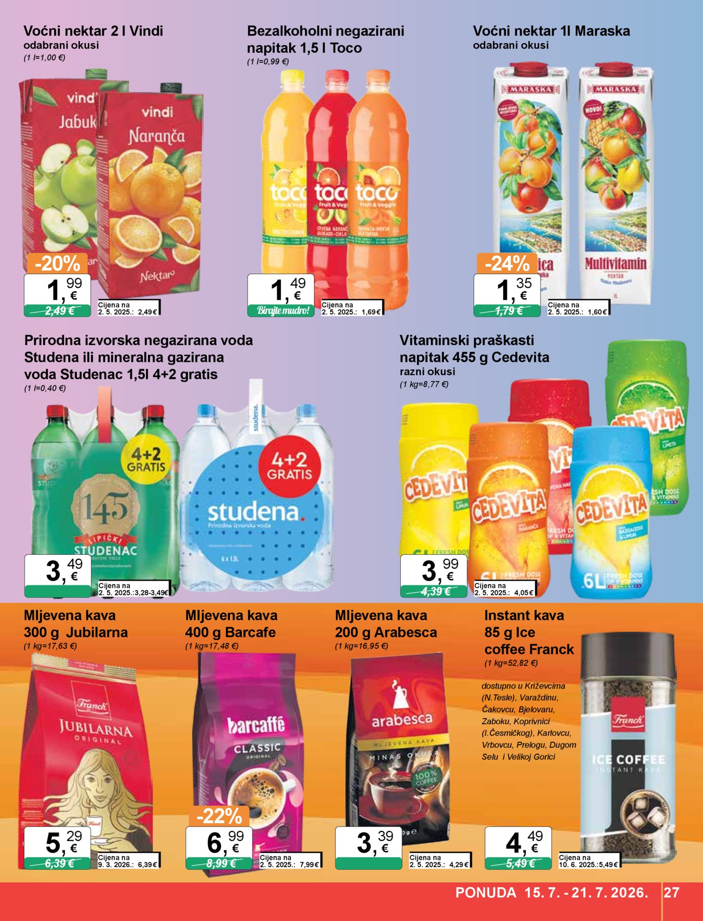 KTC katalog Široke potrošnje 15.07. - 21.07.2026.