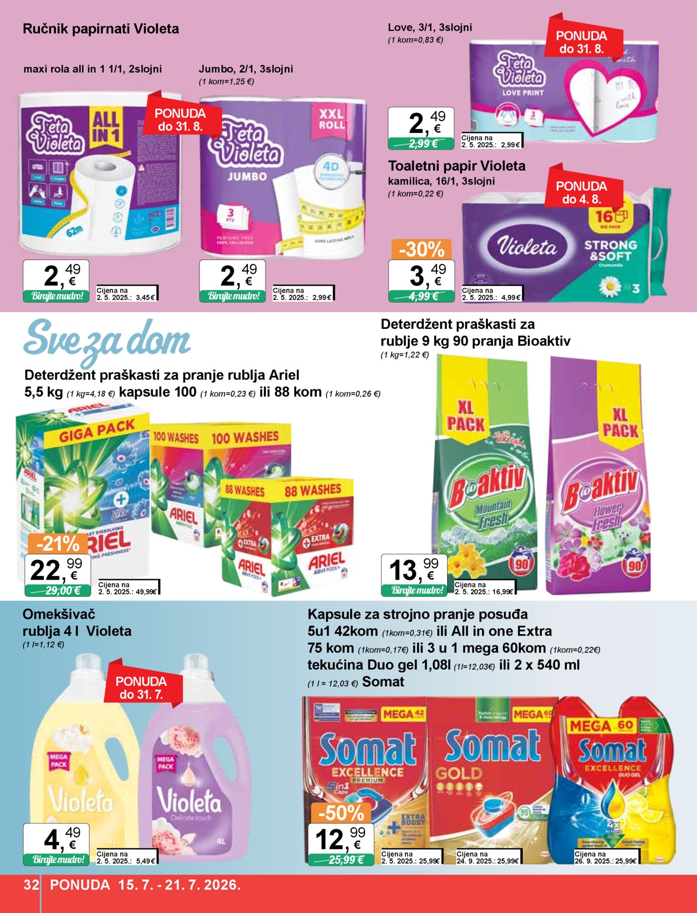 KTC katalog Široke potrošnje 15.07. - 21.07.2026.