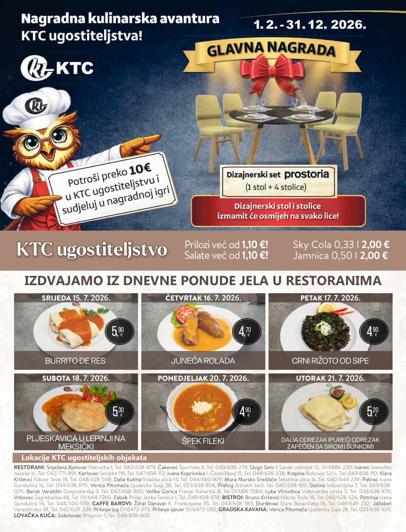 KTC katalog Široke potrošnje 15.07. - 21.07.2026.