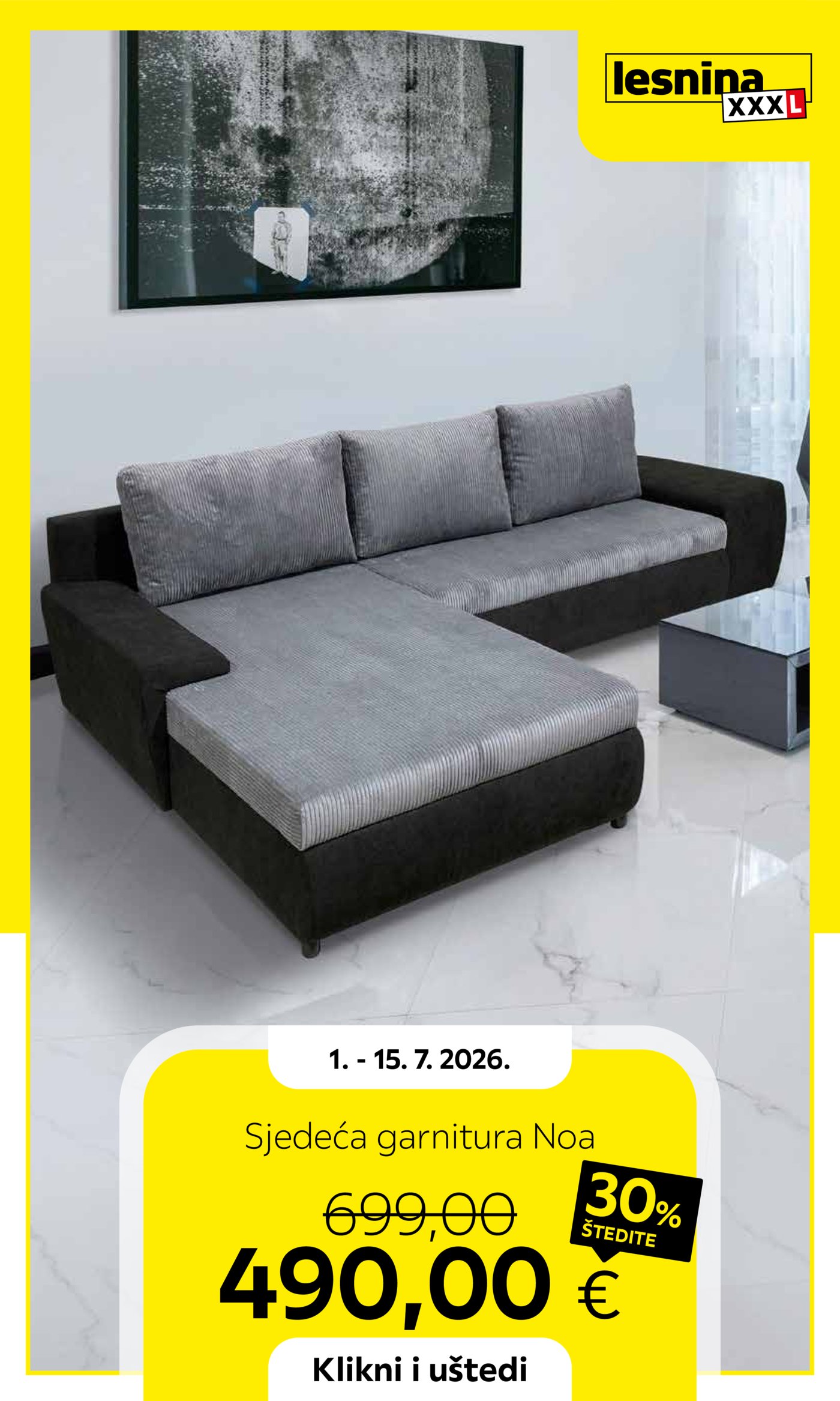Lesnina katalog Akcija 01.07. - 15.07.2026.