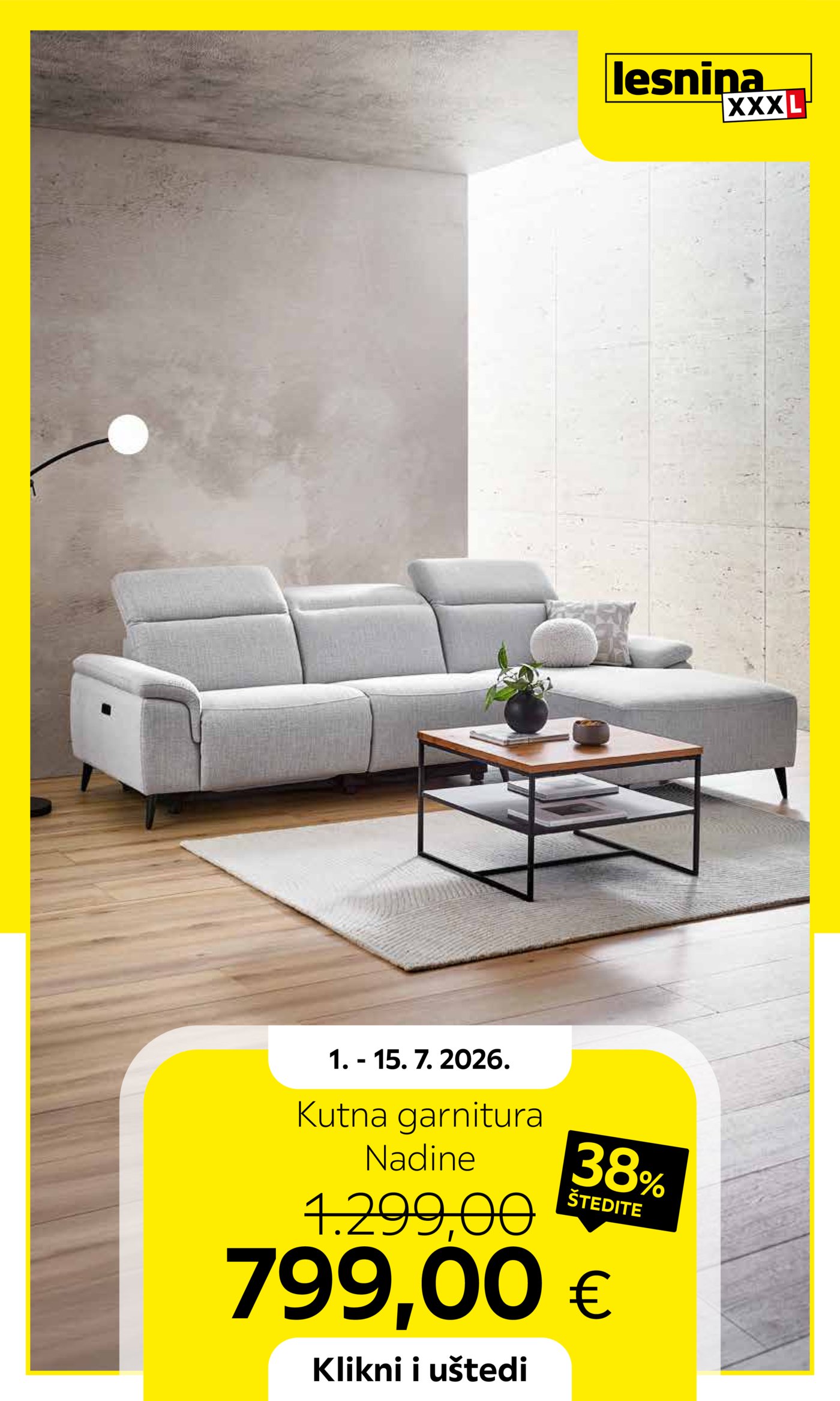 Lesnina katalog Akcija 01.07. - 15.07.2026.