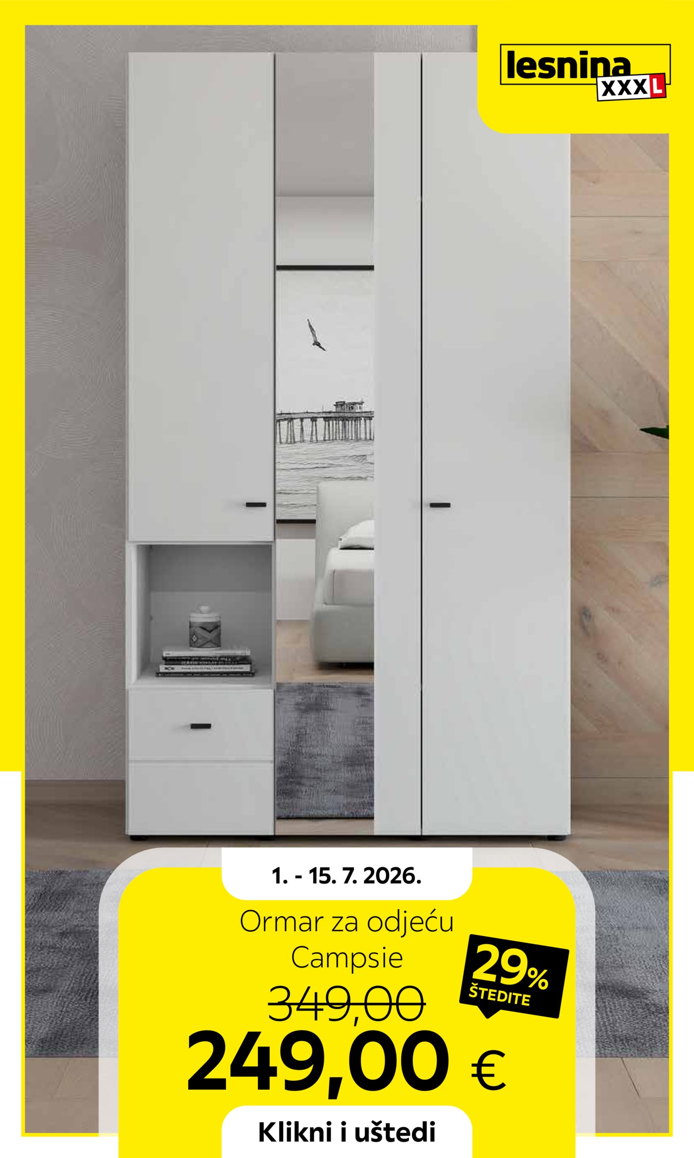 Lesnina katalog Akcija 01.07. - 15.07.2026.