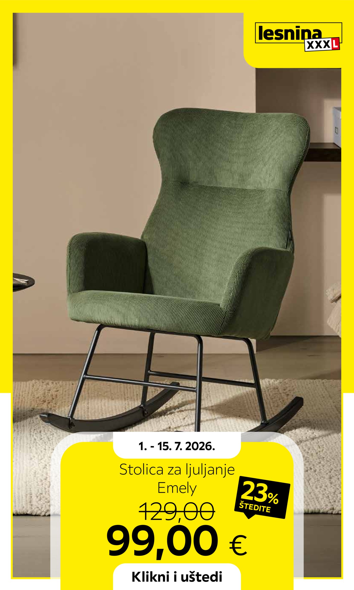 Lesnina katalog Akcija 01.07. - 15.07.2026.