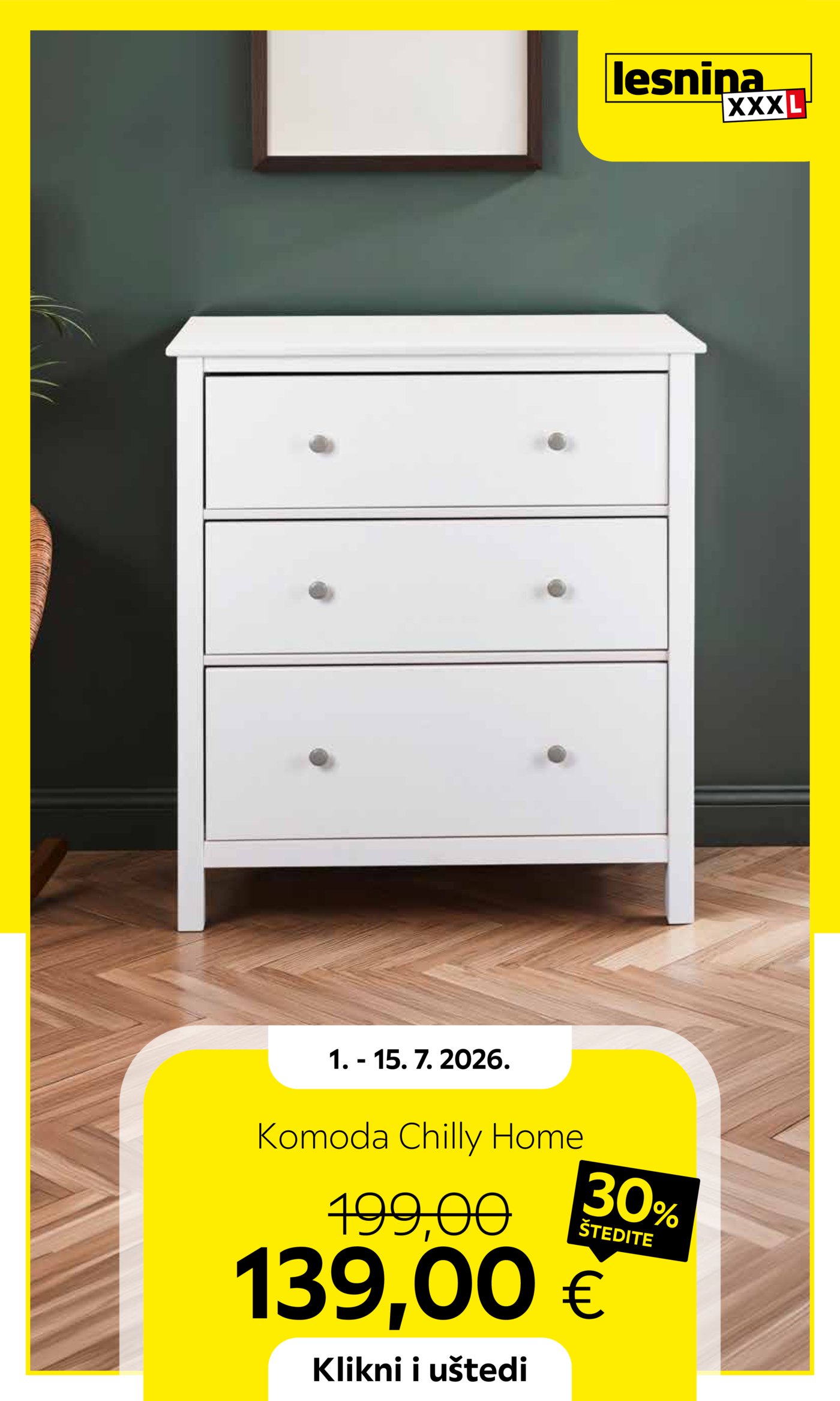 Lesnina katalog Akcija 01.07. - 15.07.2026.