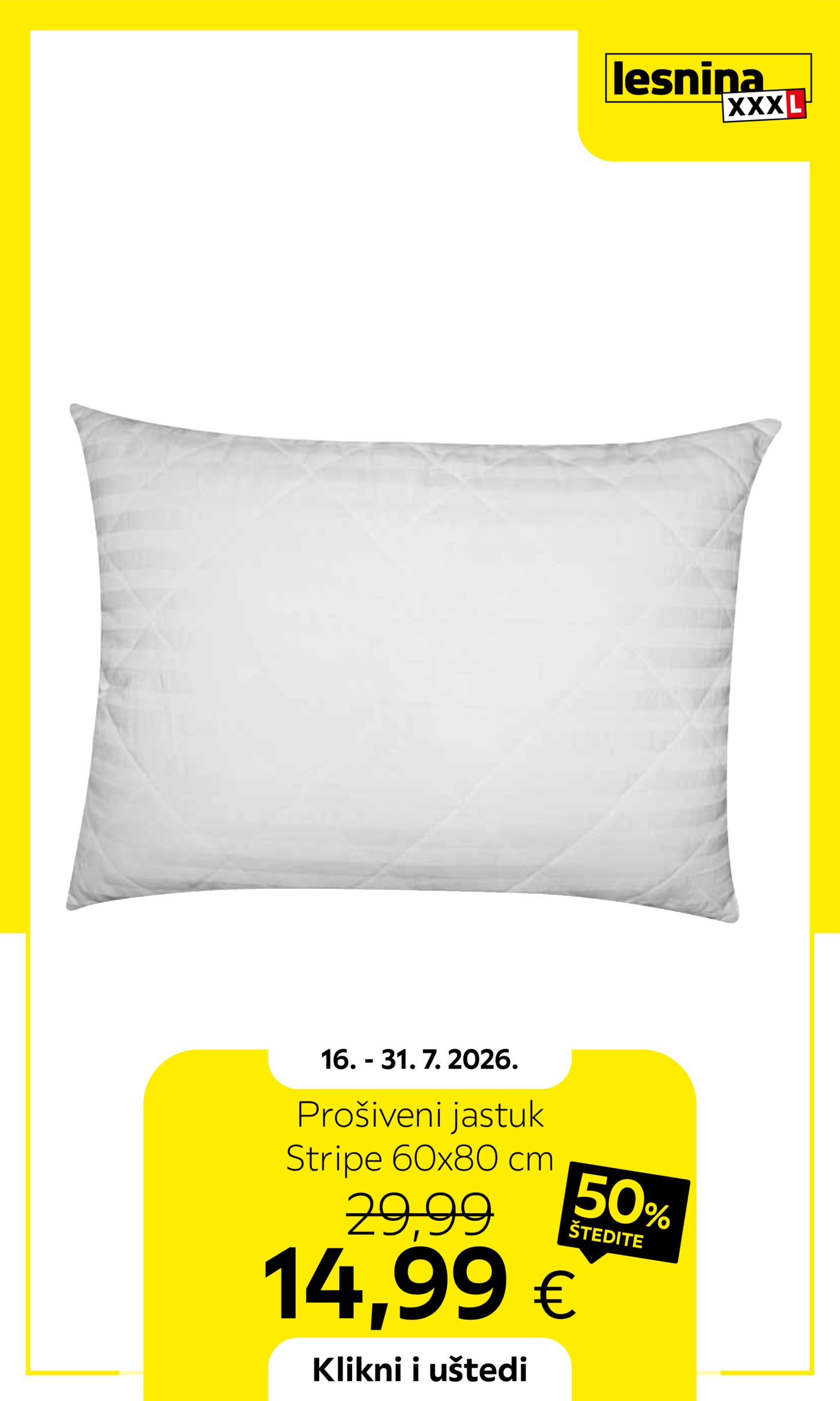 Lesnina katalog Akcija 16.07. - 31.07.2026.