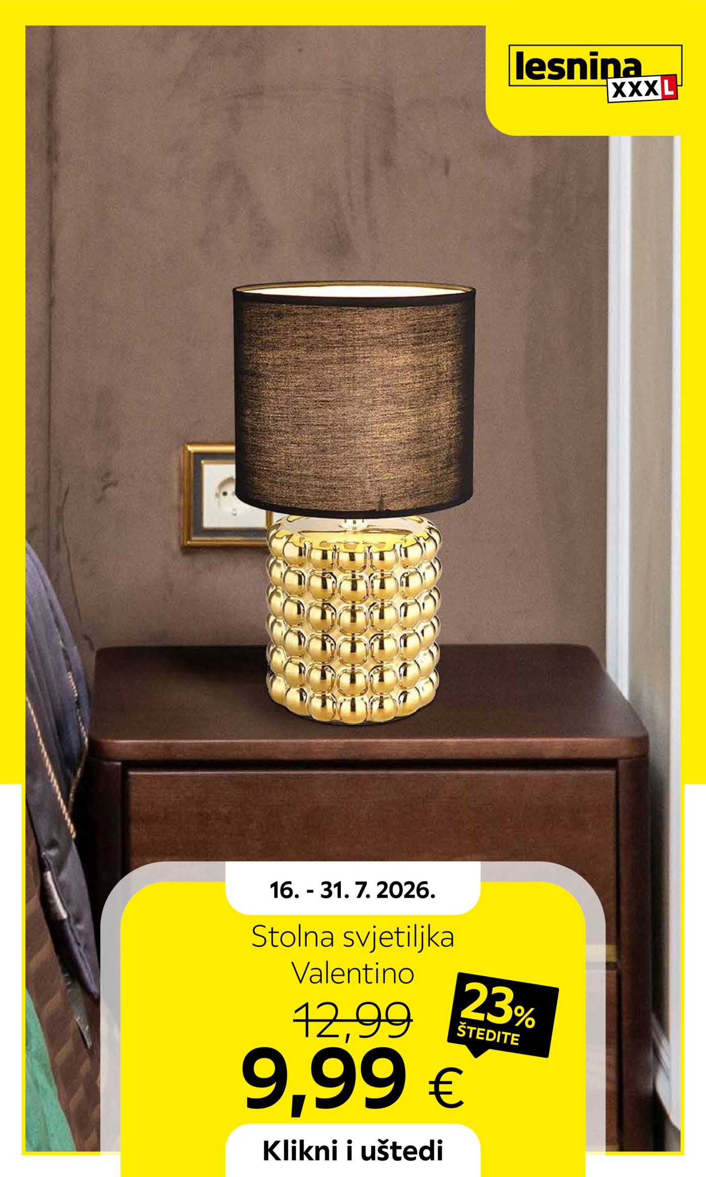 Lesnina katalog Akcija 16.07. - 31.07.2026.