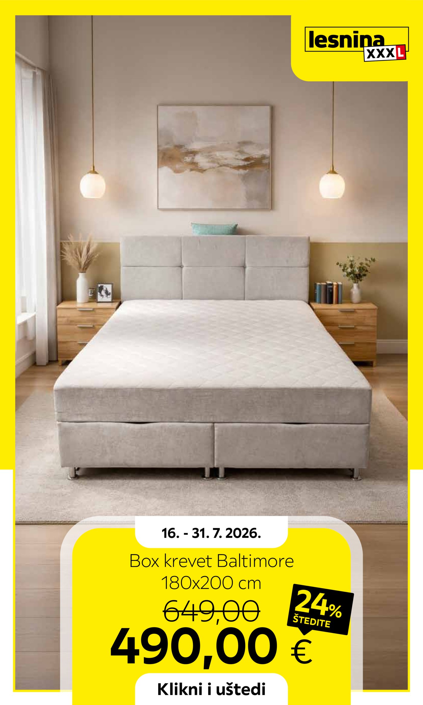 Lesnina katalog Akcija 16.07. - 31.07.2026.