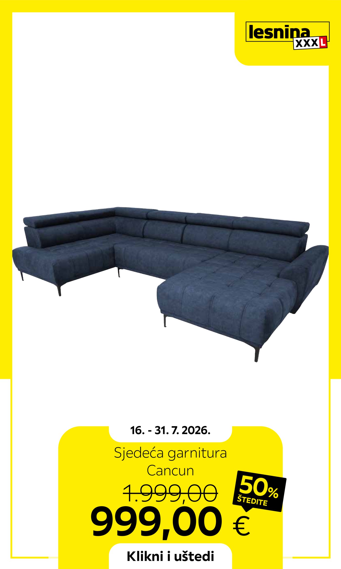 Lesnina katalog Akcija 16.07. - 31.07.2026.