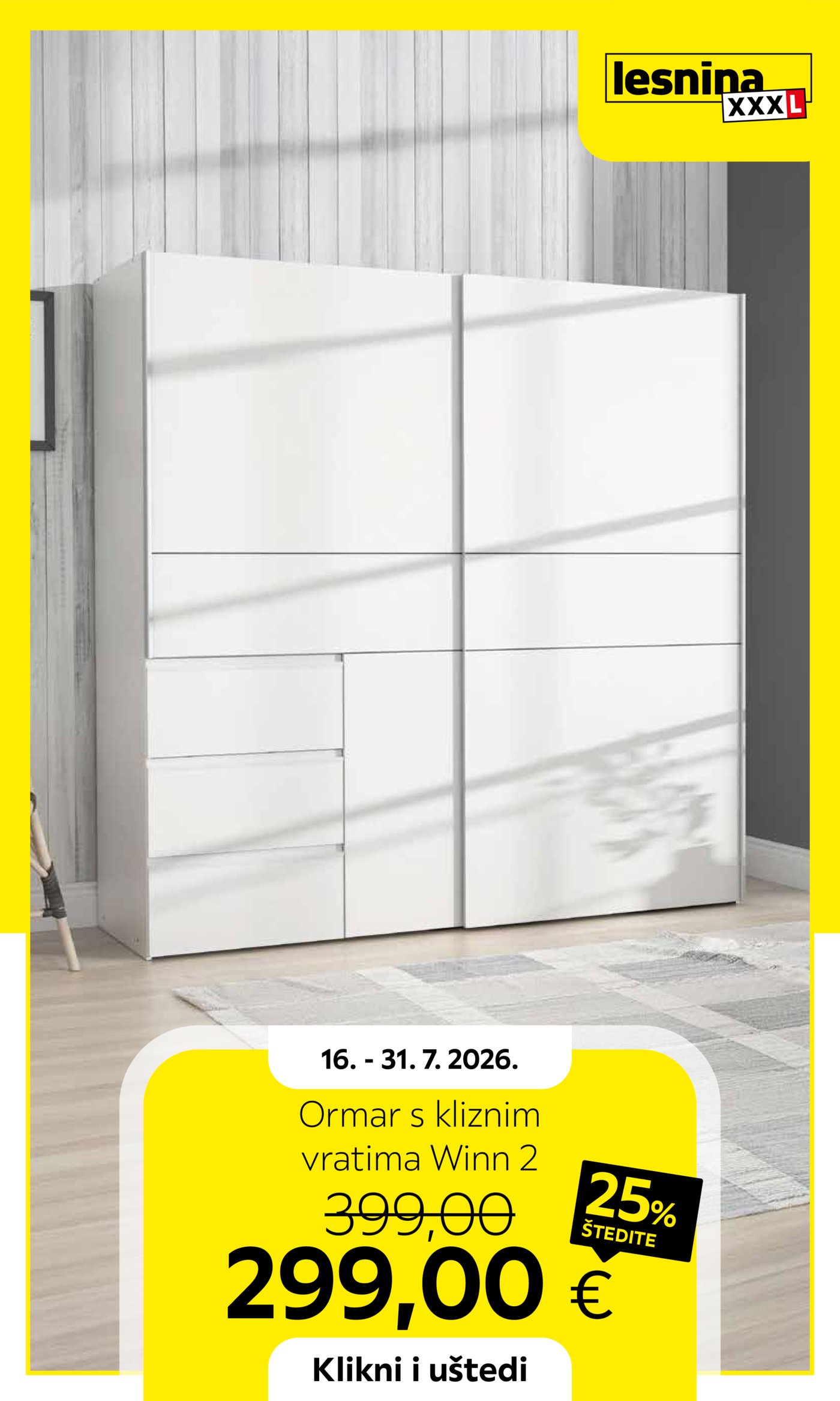 Lesnina katalog Akcija 16.07. - 31.07.2026.