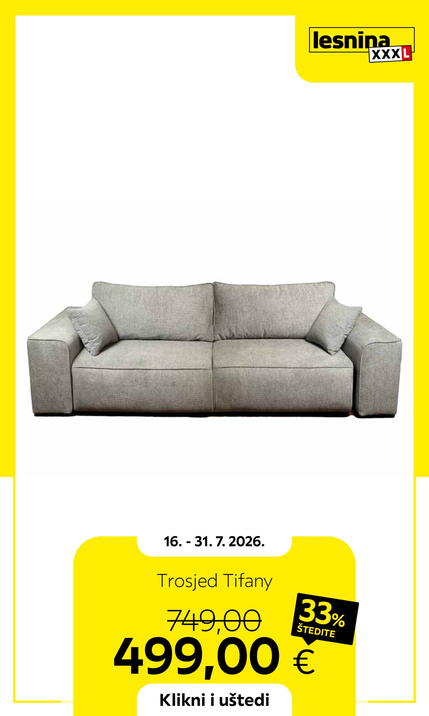 Lesnina katalog Akcija 16.07. - 31.07.2026.
