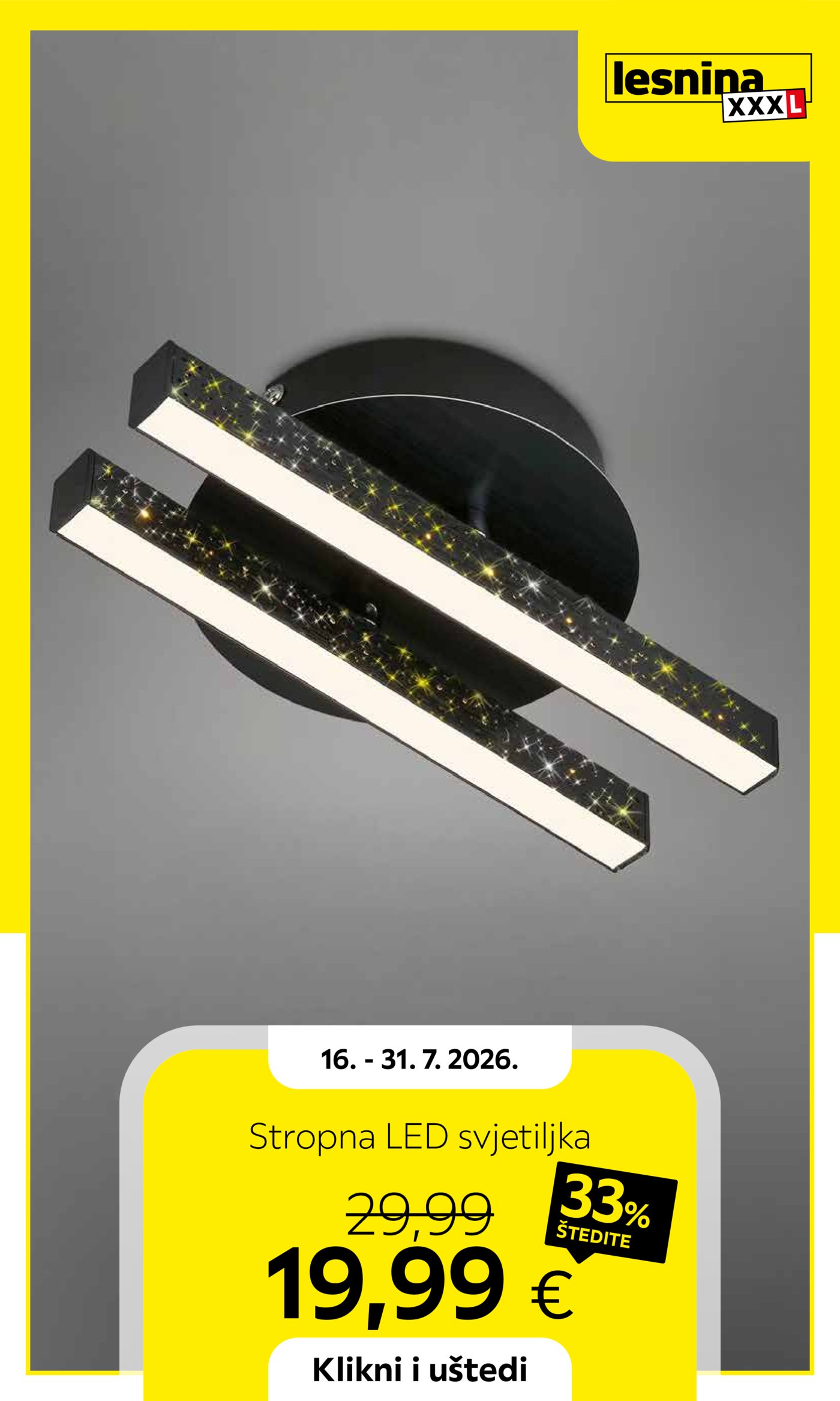 Lesnina katalog Akcija 16.07. - 31.07.2026.