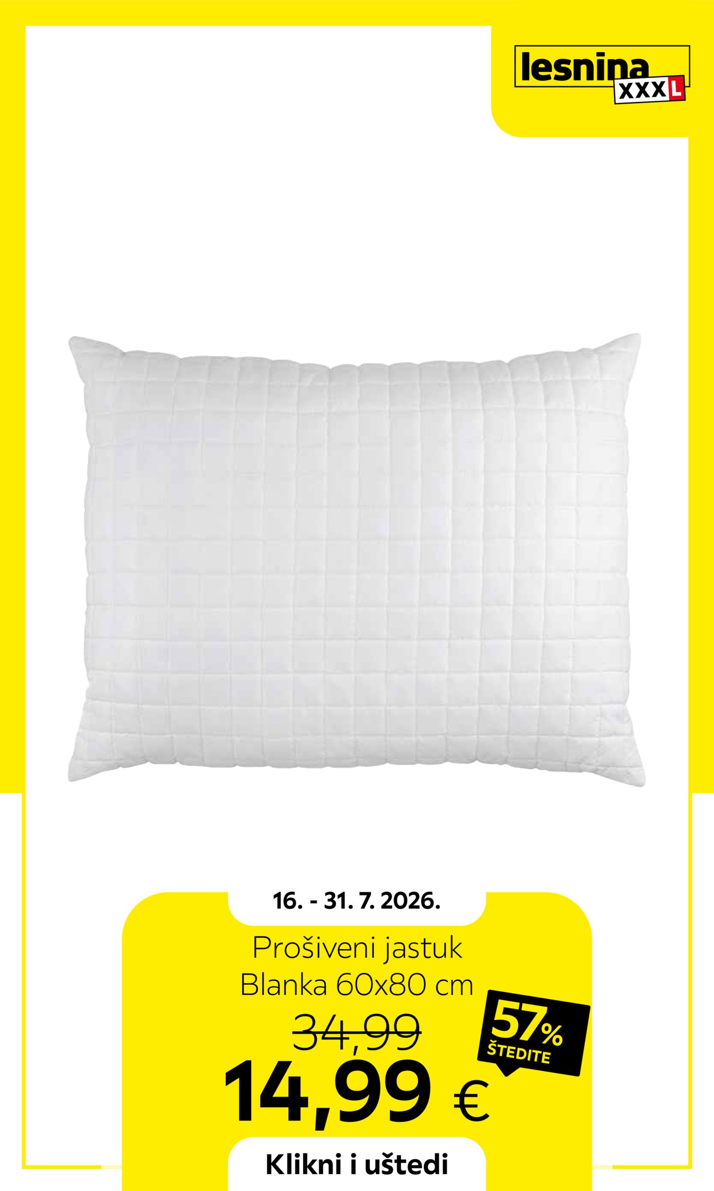 Lesnina katalog Akcija 16.07. - 31.07.2026.