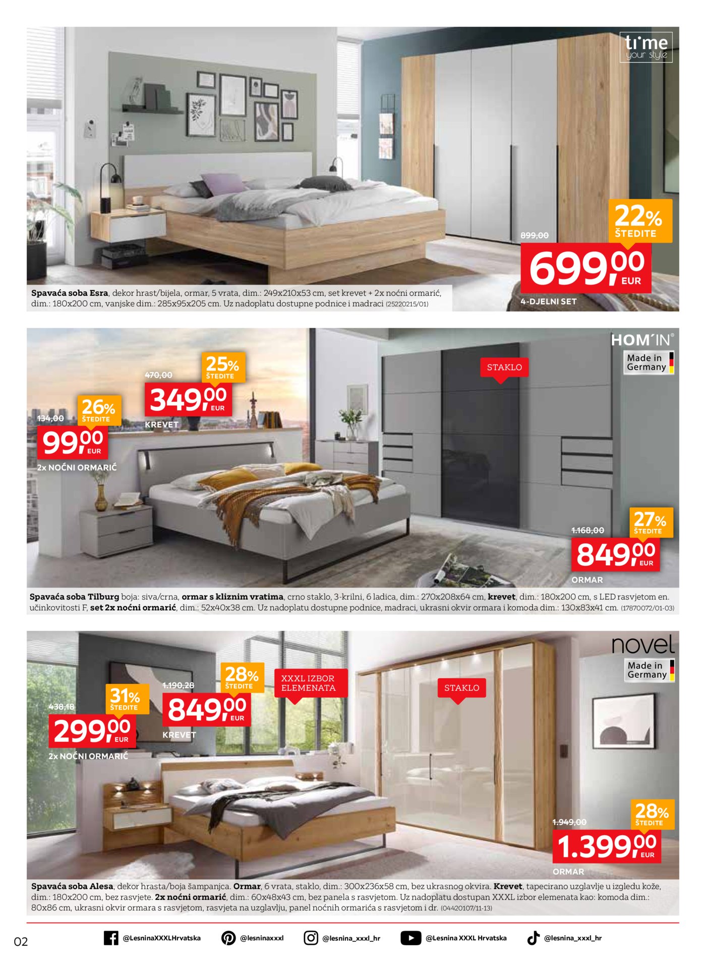 Lesnina katalog Za mirne snove 13.07. - 01.08.2026.