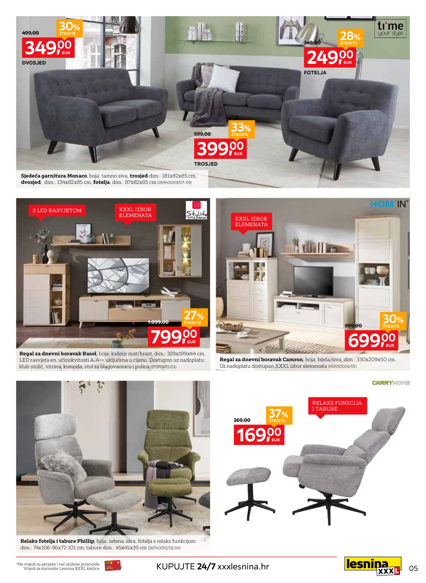 Lesnina katalog Za mirne snove 13.07. - 01.08.2026.