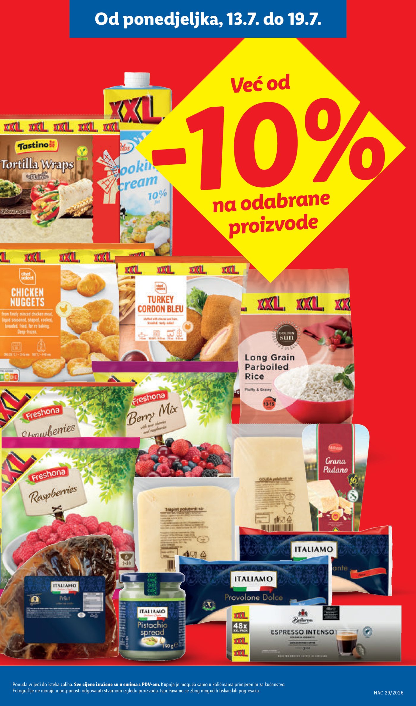 Lidl katalog super ponuda od ponedjeljka 13.07.2026. - 19.07.2026.