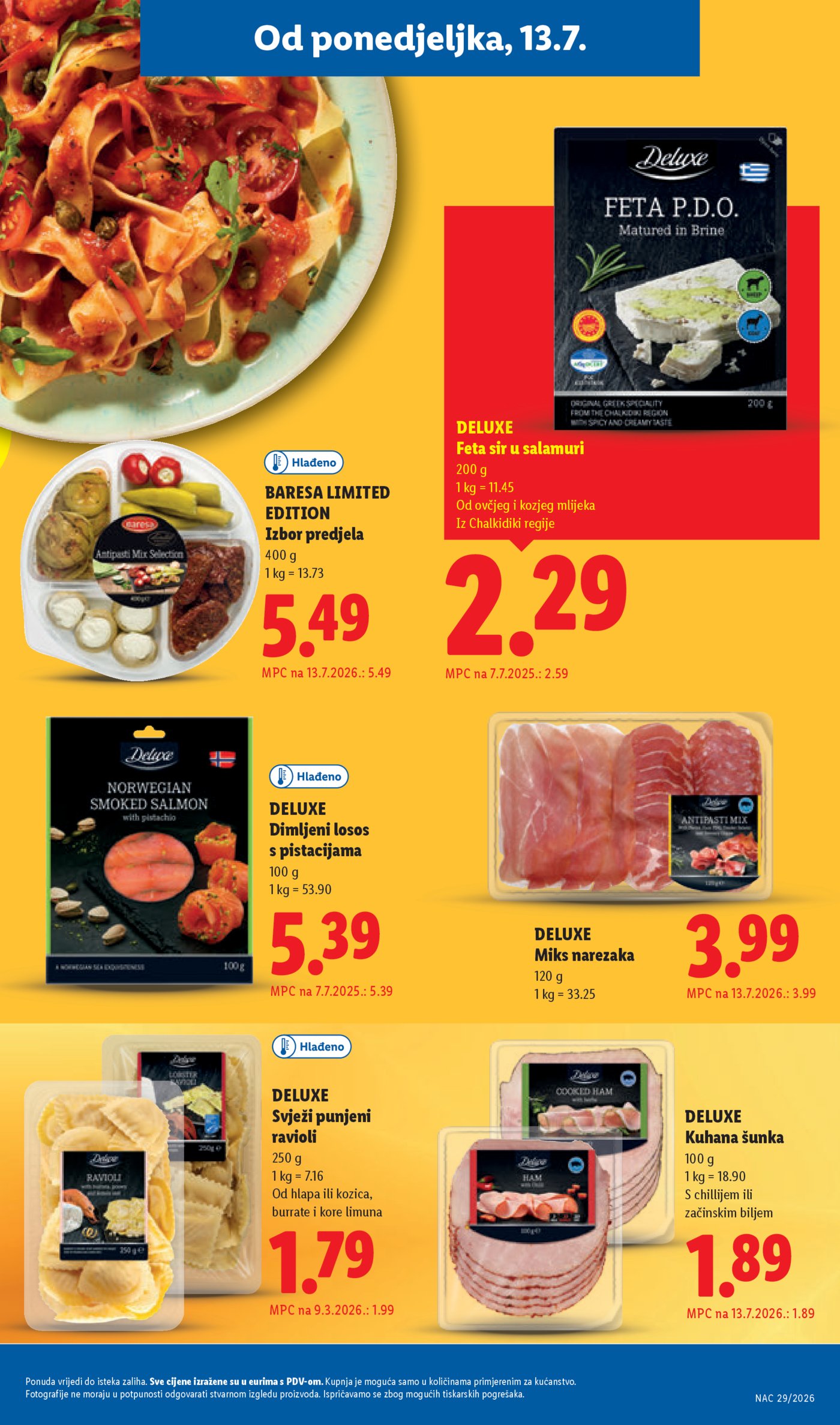 Lidl katalog super ponuda od ponedjeljka 13.07.2026. - 19.07.2026.