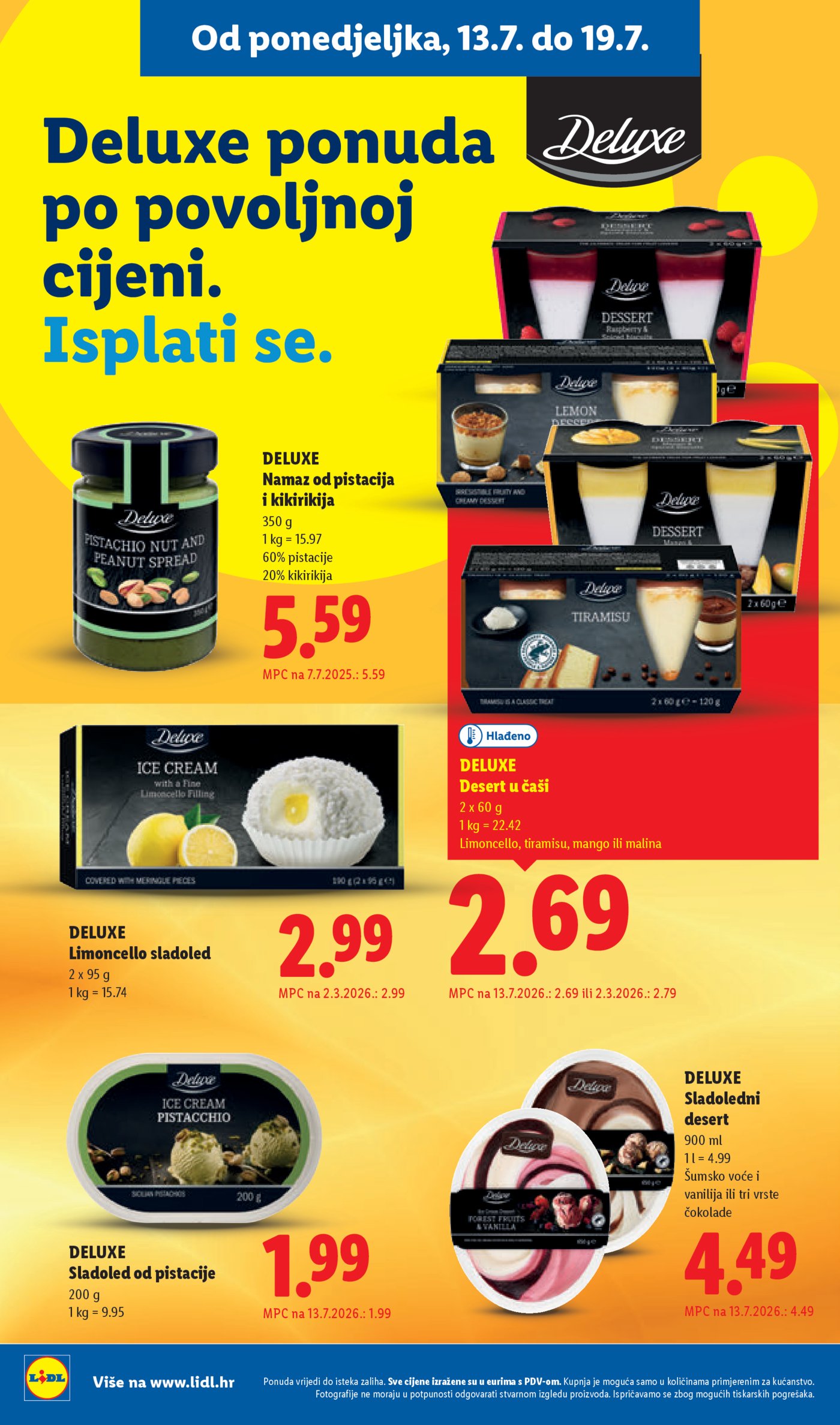 Lidl katalog super ponuda od ponedjeljka 13.07.2026. - 19.07.2026.