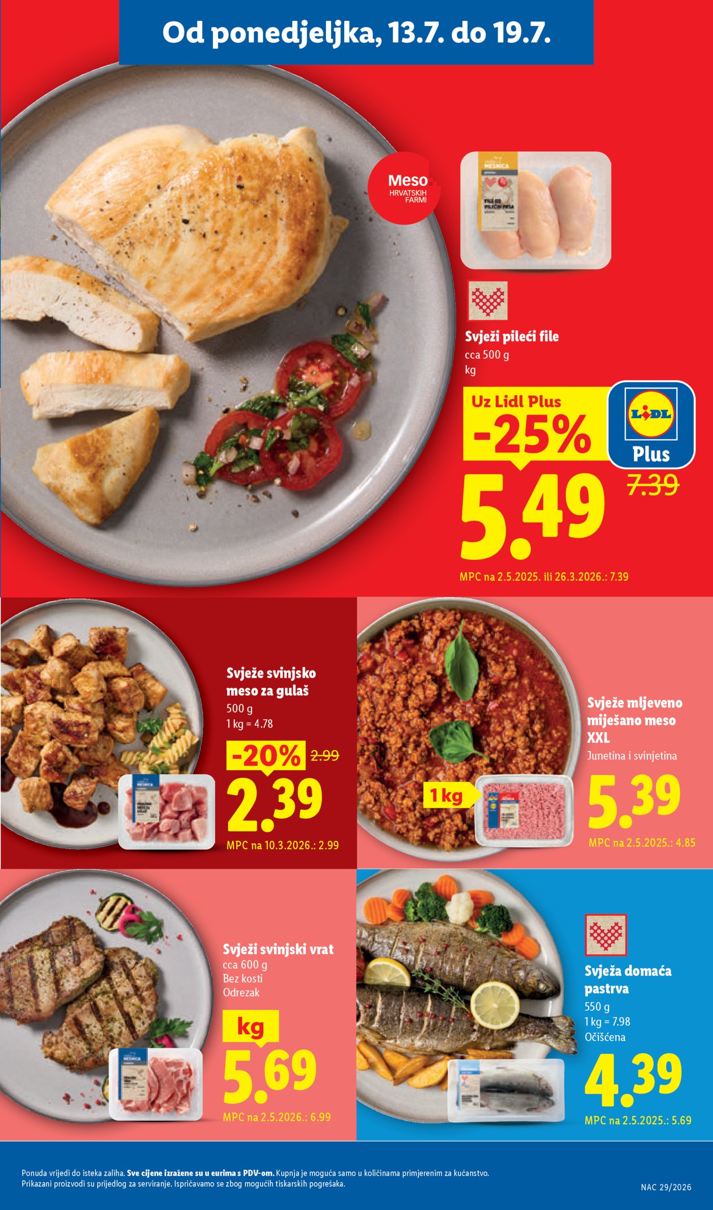 Lidl katalog super ponuda od ponedjeljka 13.07.2026. - 19.07.2026.