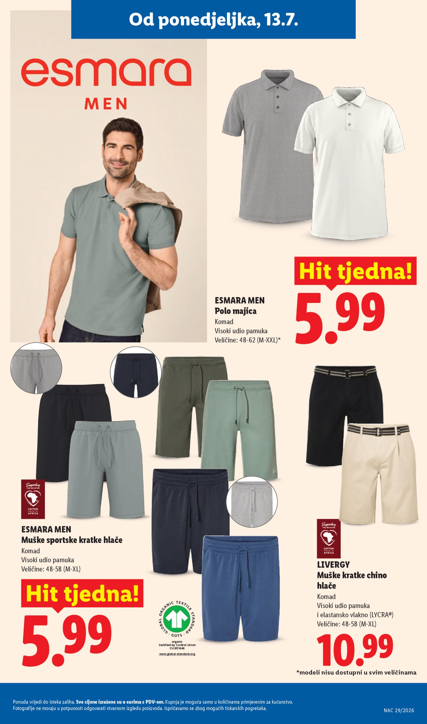 Lidl katalog super ponuda od ponedjeljka 13.07.2026. - 19.07.2026.