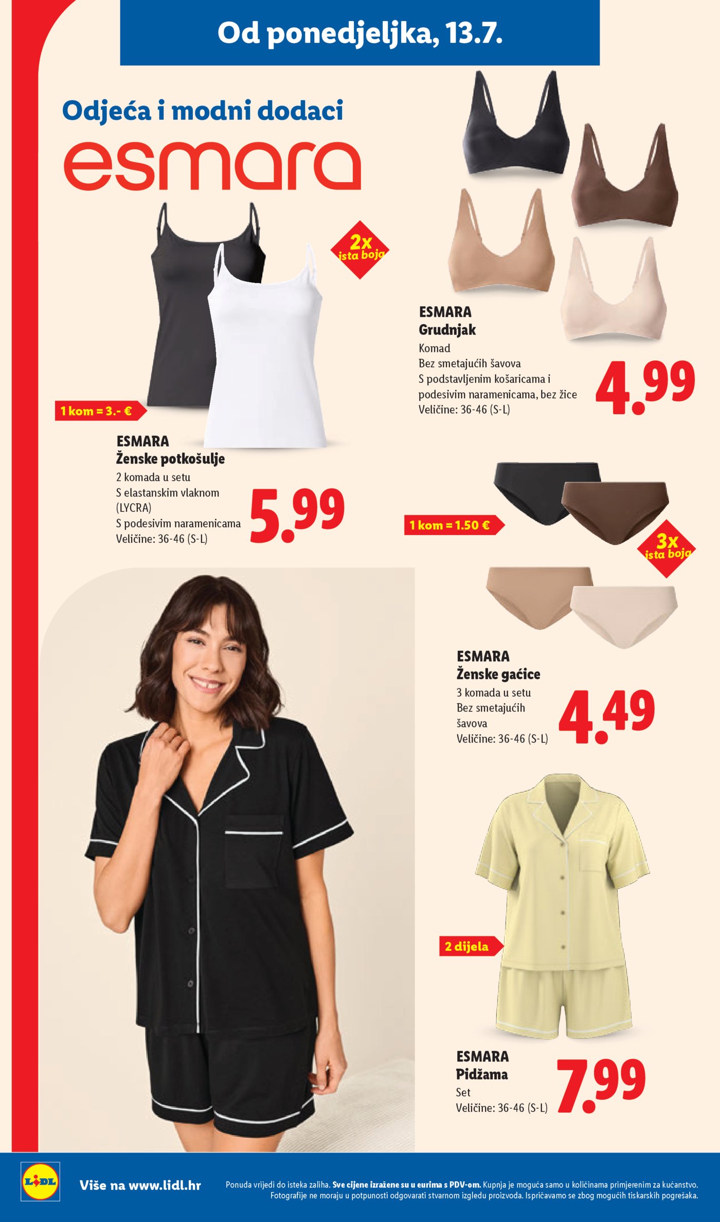 Lidl katalog super ponuda od ponedjeljka 13.07.2026. - 19.07.2026.