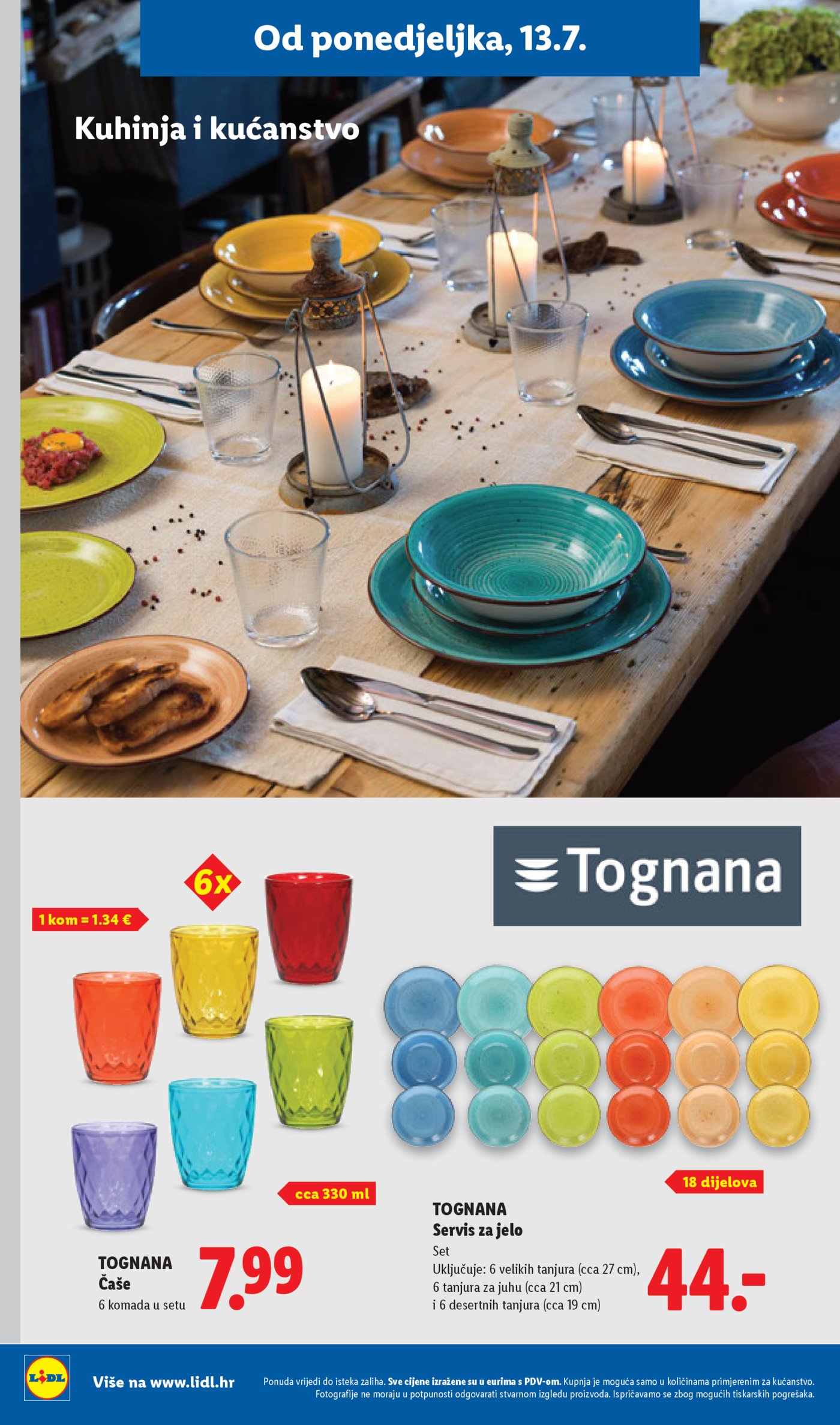 Lidl katalog super ponuda od ponedjeljka 13.07.2026. - 19.07.2026.