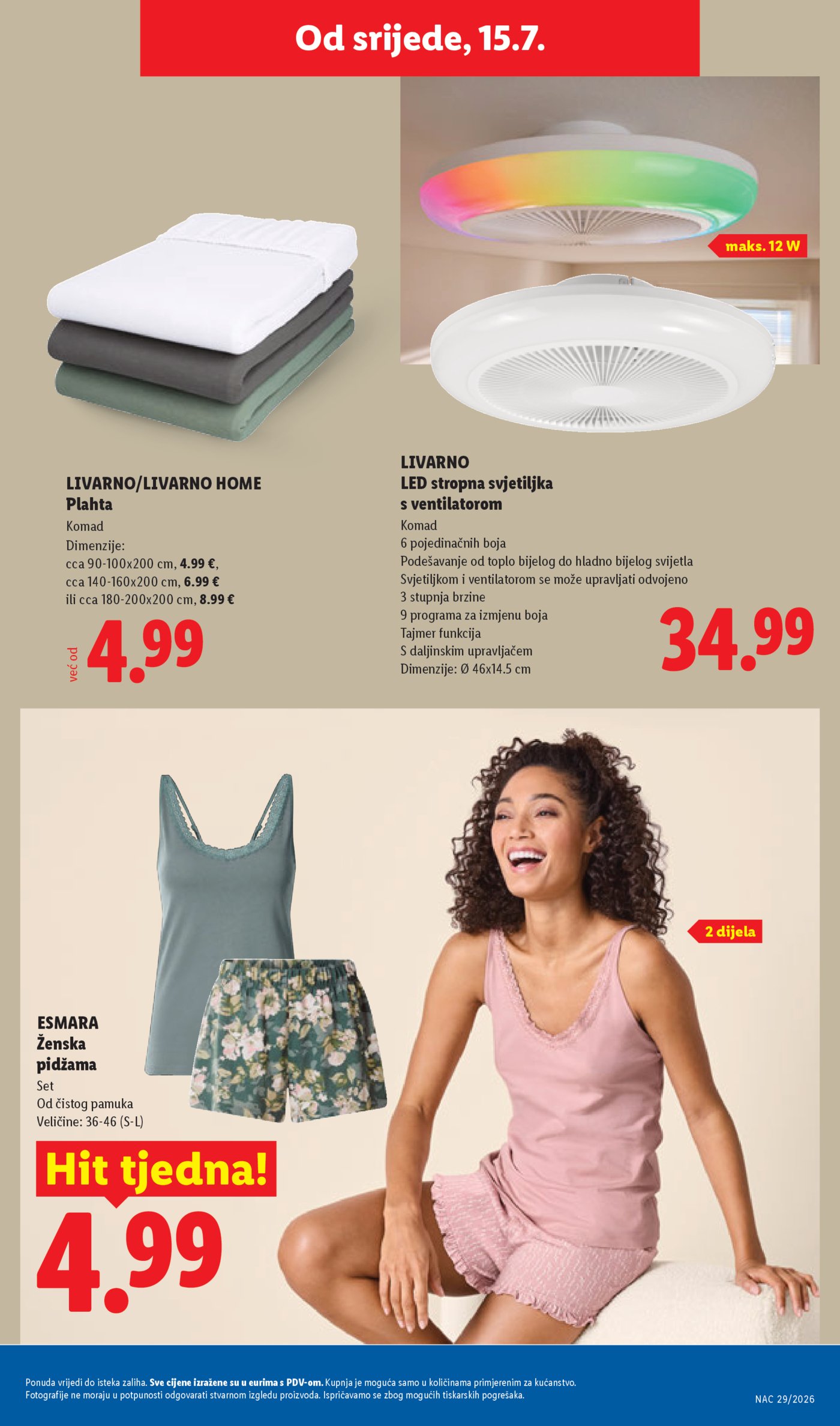 Lidl katalog super ponuda od ponedjeljka 13.07.2026. - 19.07.2026.