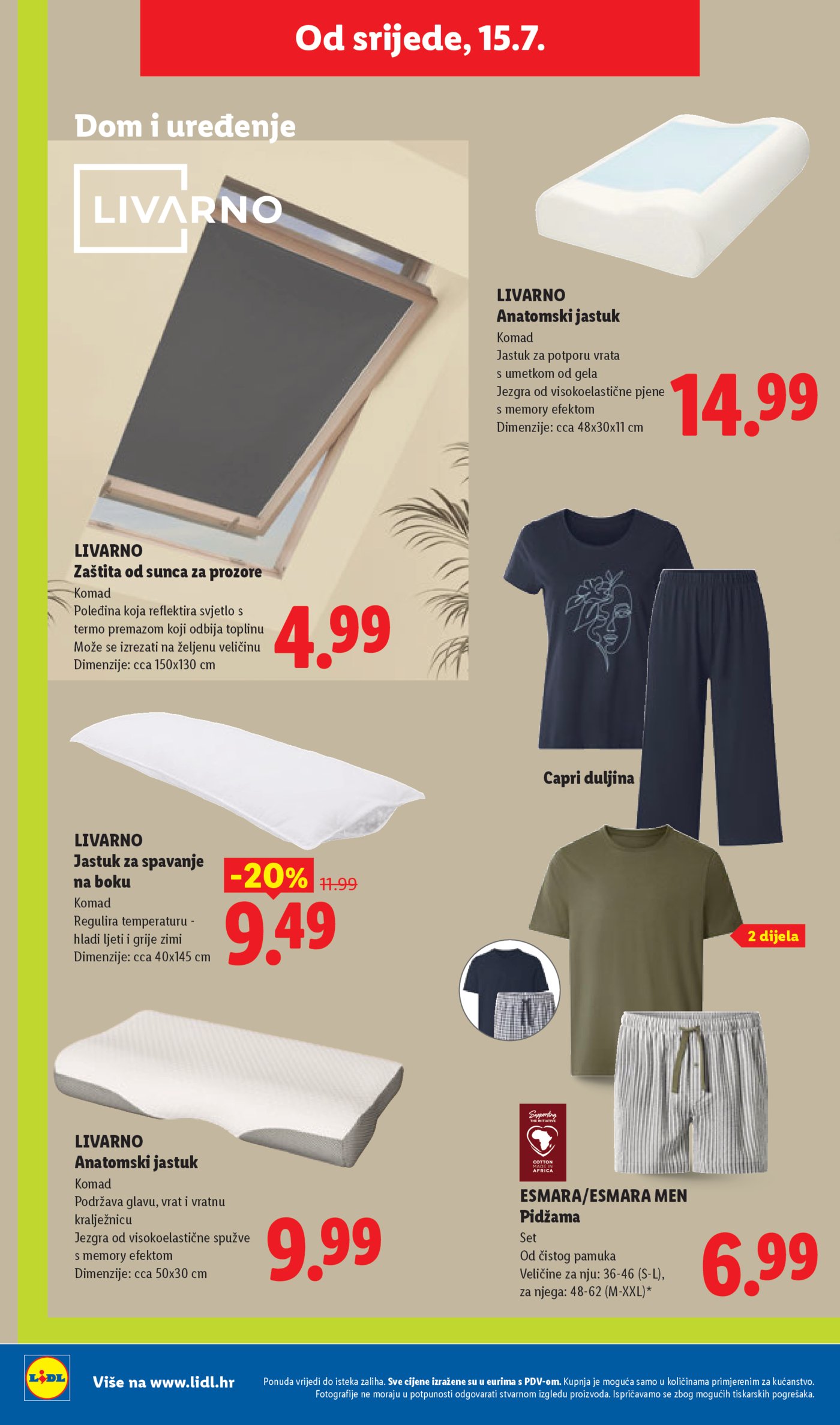 Lidl katalog super ponuda od ponedjeljka 13.07.2026. - 19.07.2026.
