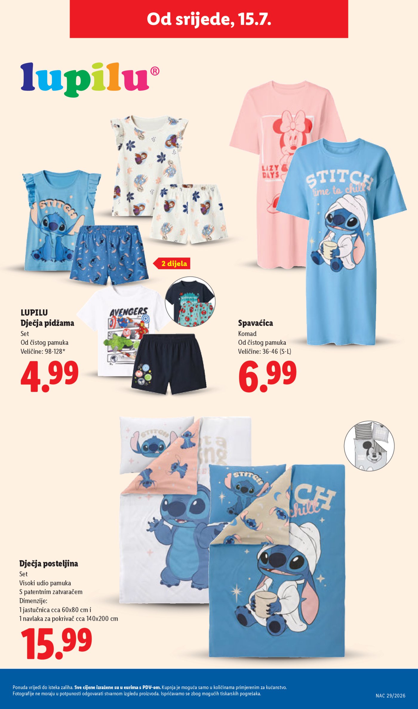 Lidl katalog super ponuda od ponedjeljka 13.07.2026. - 19.07.2026.