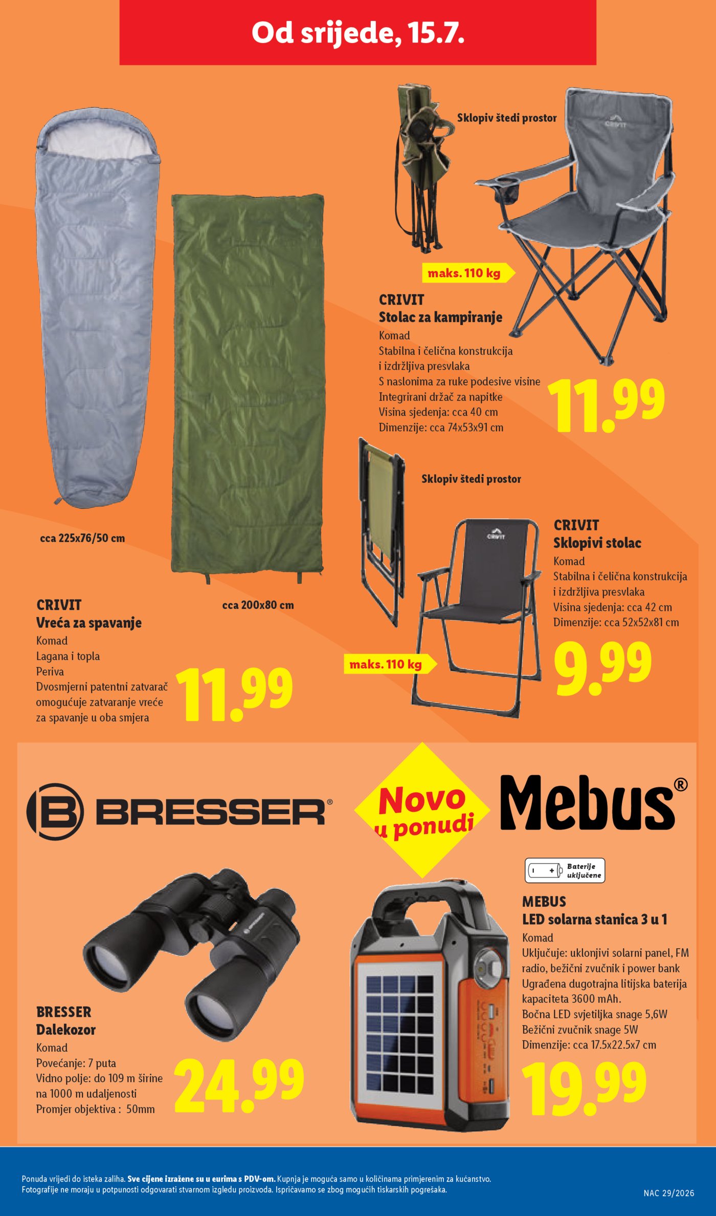 Lidl katalog super ponuda od ponedjeljka 13.07.2026. - 19.07.2026.