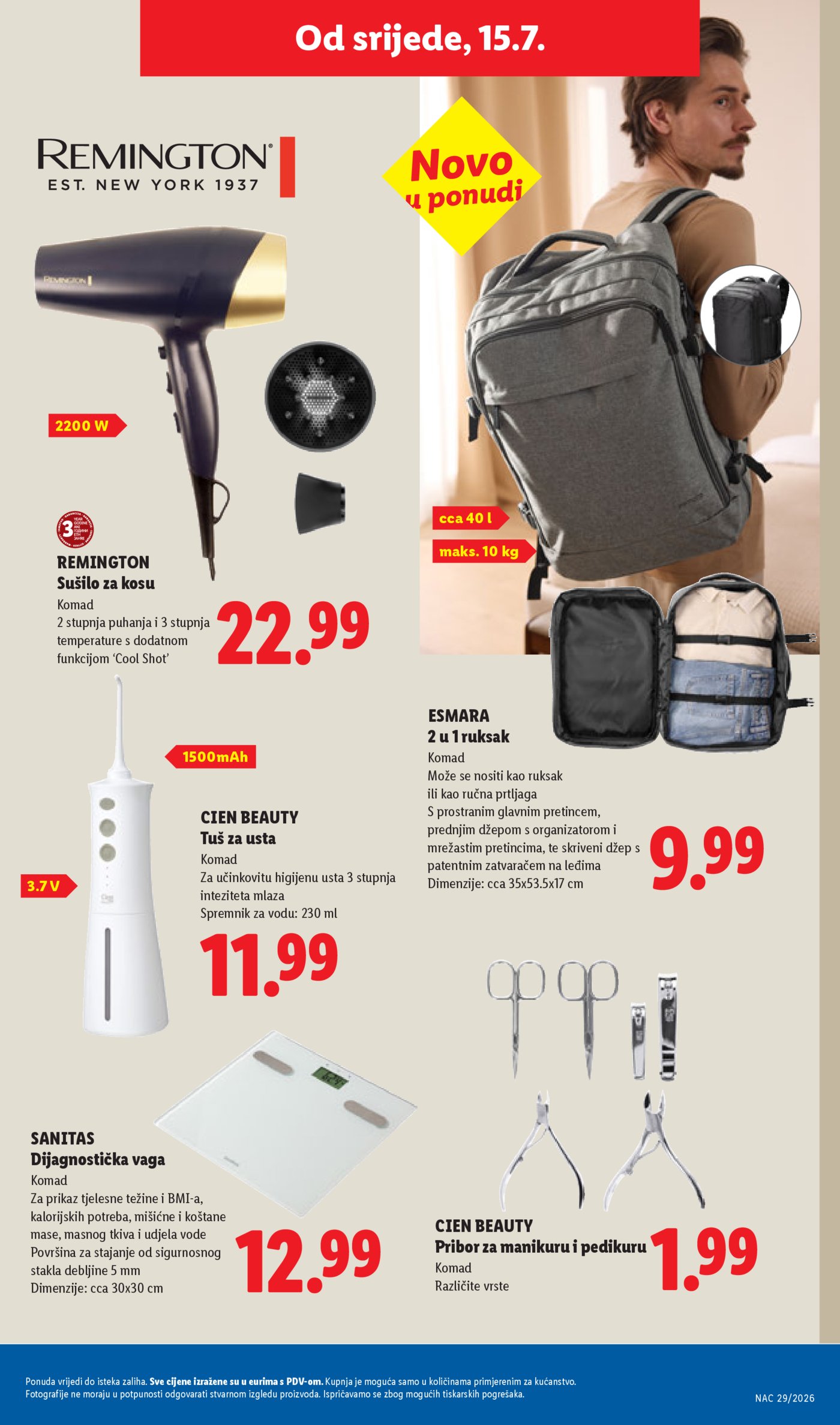 Lidl katalog super ponuda od ponedjeljka 13.07.2026. - 19.07.2026.