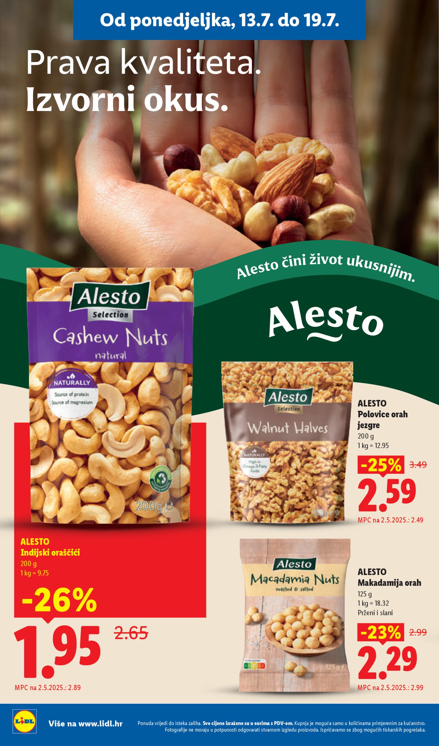 Lidl katalog super ponuda od ponedjeljka 13.07.2026. - 19.07.2026.