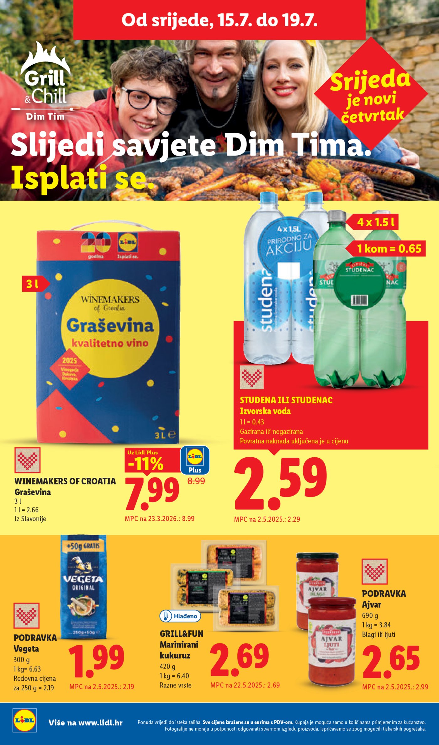Lidl katalog super ponuda od ponedjeljka 13.07.2026. - 19.07.2026.