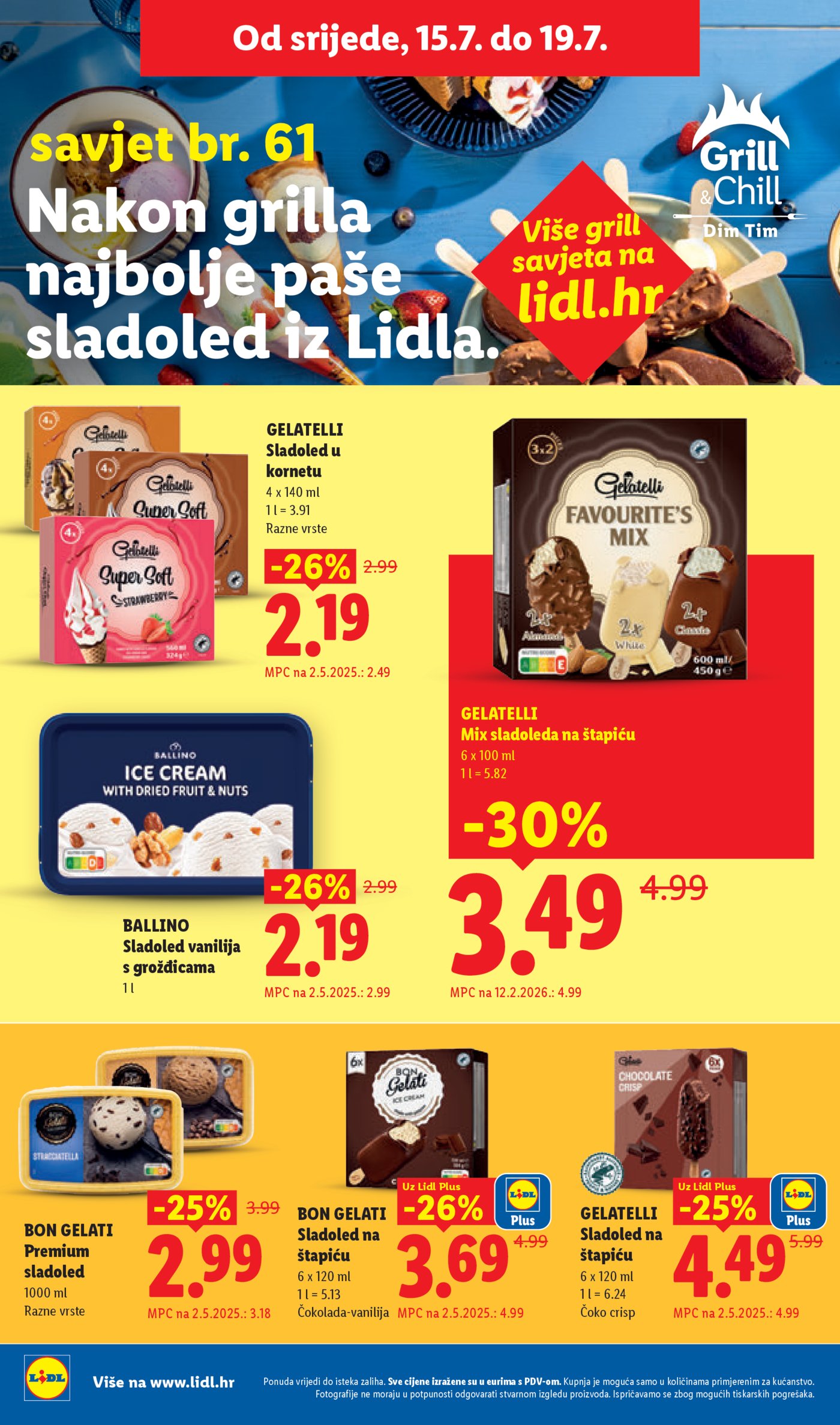 Lidl katalog super ponuda od ponedjeljka 13.07.2026. - 19.07.2026.