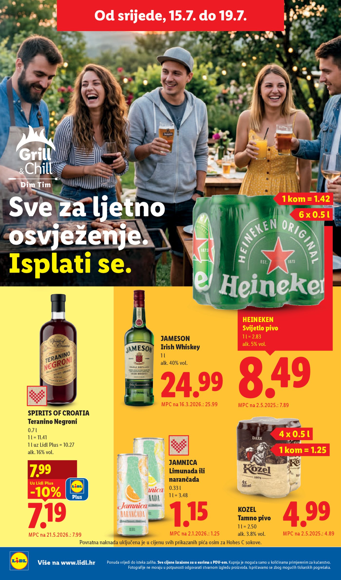 Lidl katalog super ponuda od ponedjeljka 13.07.2026. - 19.07.2026.