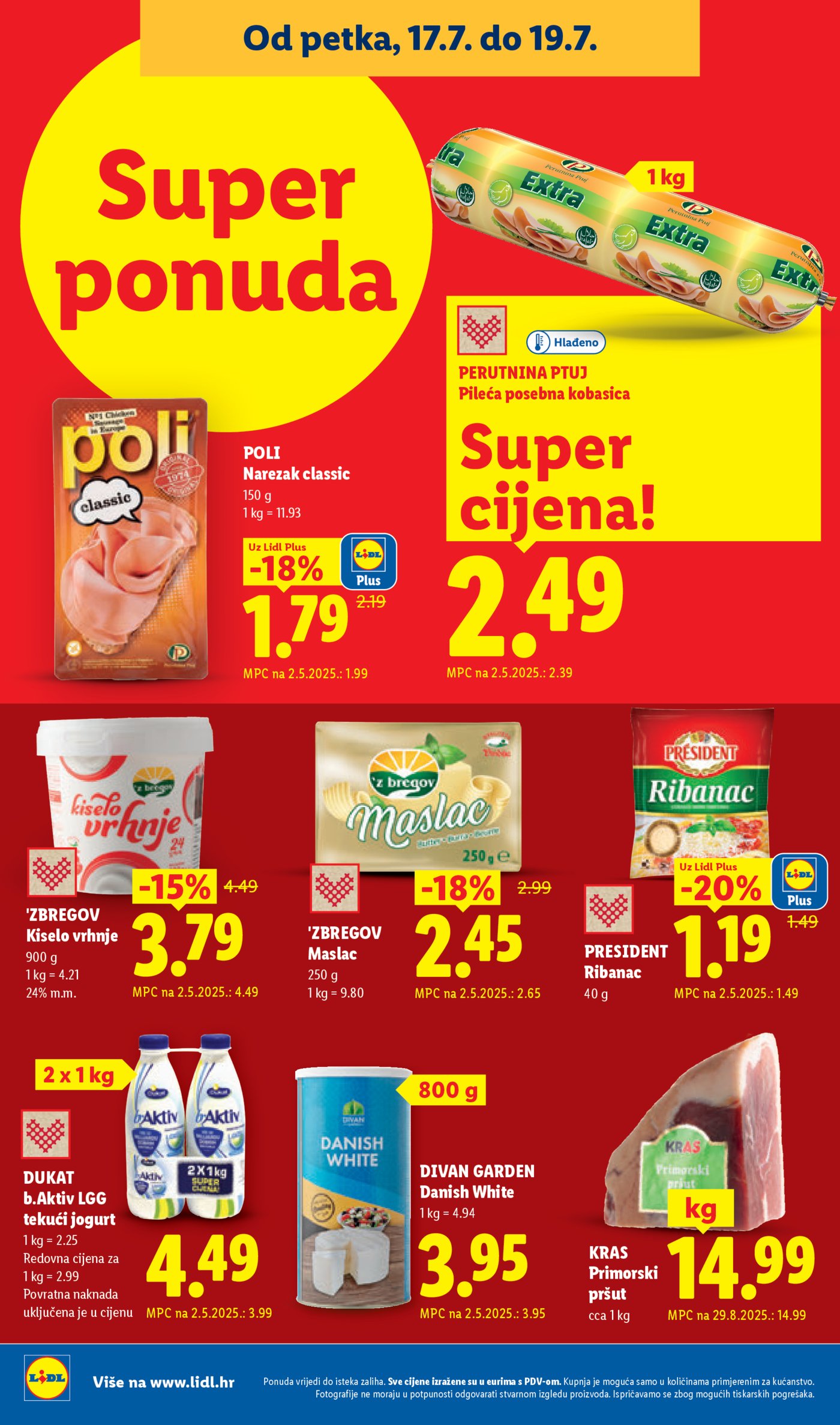 Lidl katalog super ponuda od ponedjeljka 13.07.2026. - 19.07.2026.