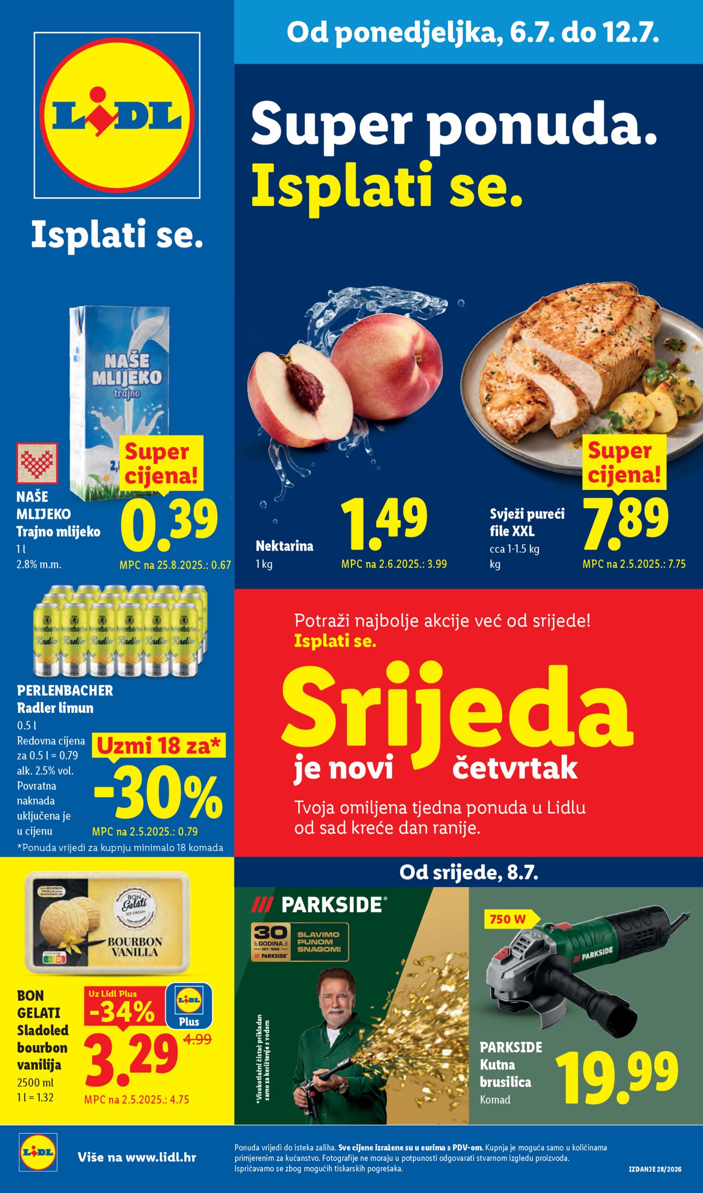 Lidl katalog Super ponuda od ponedjeljka 06.07.-12.07.2026.