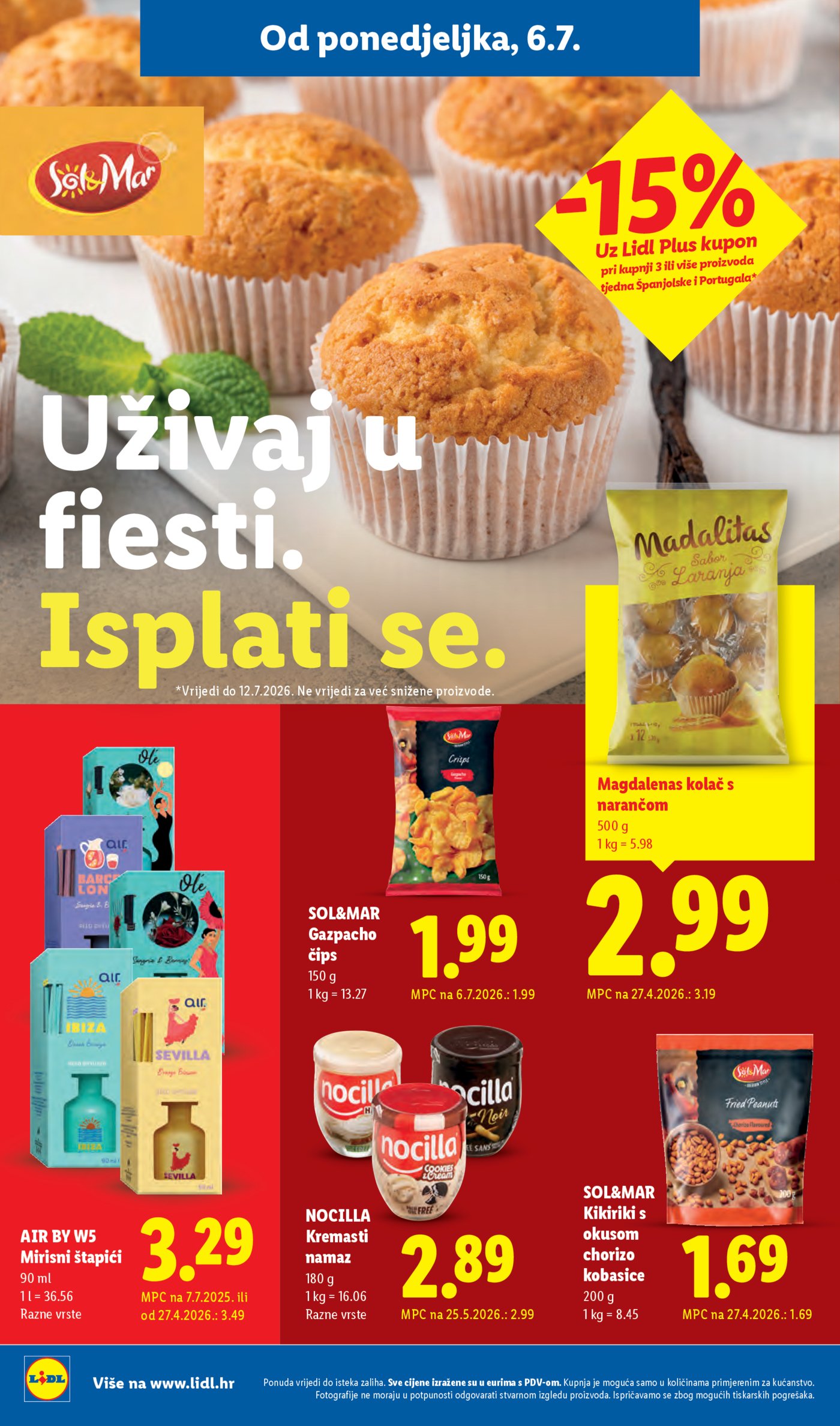 Lidl katalog Super ponuda od ponedjeljka 06.07.-12.07.2026.