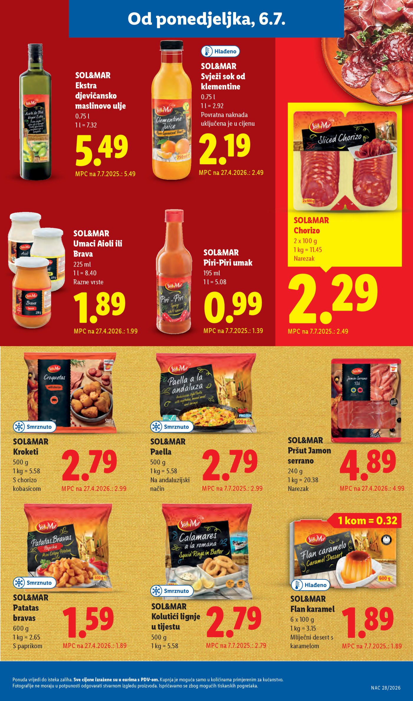 Lidl katalog Super ponuda od ponedjeljka 06.07.-12.07.2026.