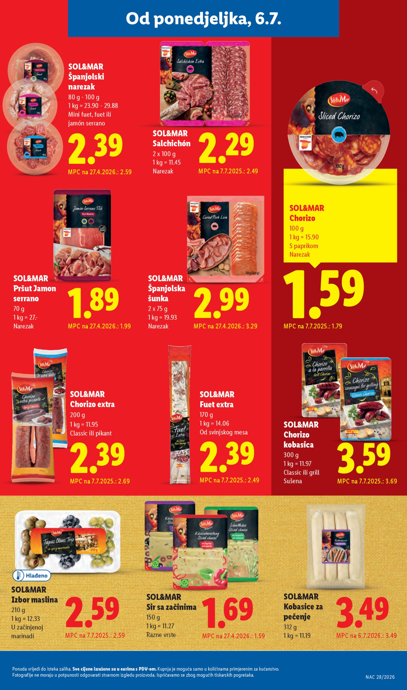 Lidl katalog Super ponuda od ponedjeljka 06.07.-12.07.2026.