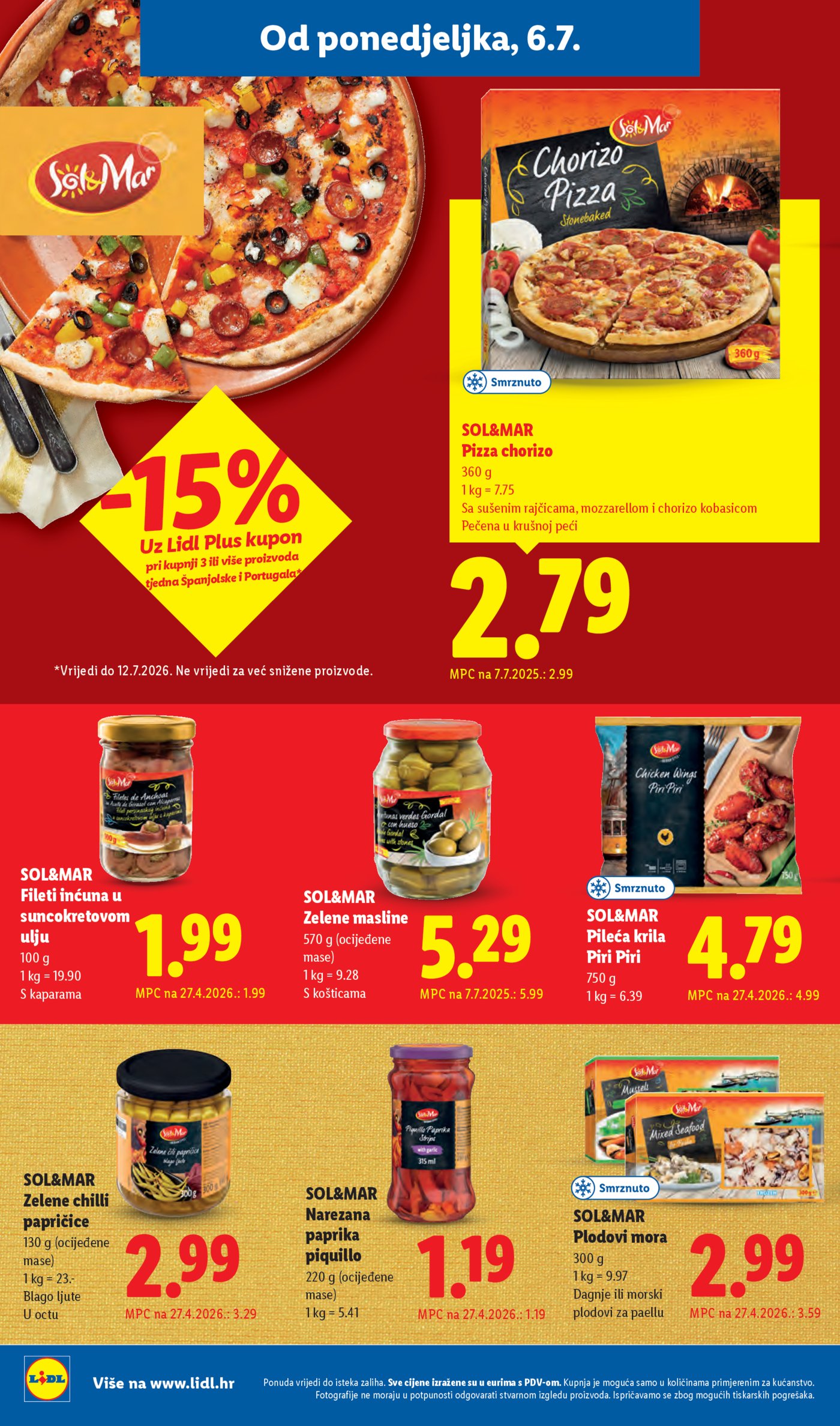 Lidl katalog Super ponuda od ponedjeljka 06.07.-12.07.2026.