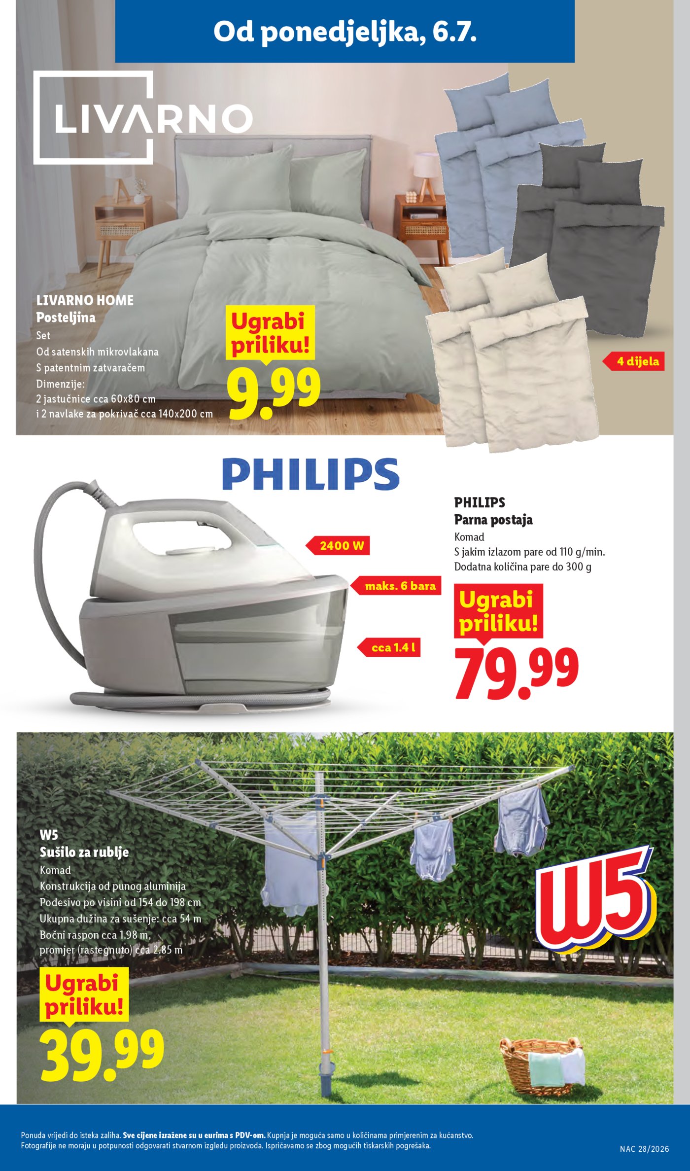 Lidl katalog Super ponuda od ponedjeljka 06.07.-12.07.2026.