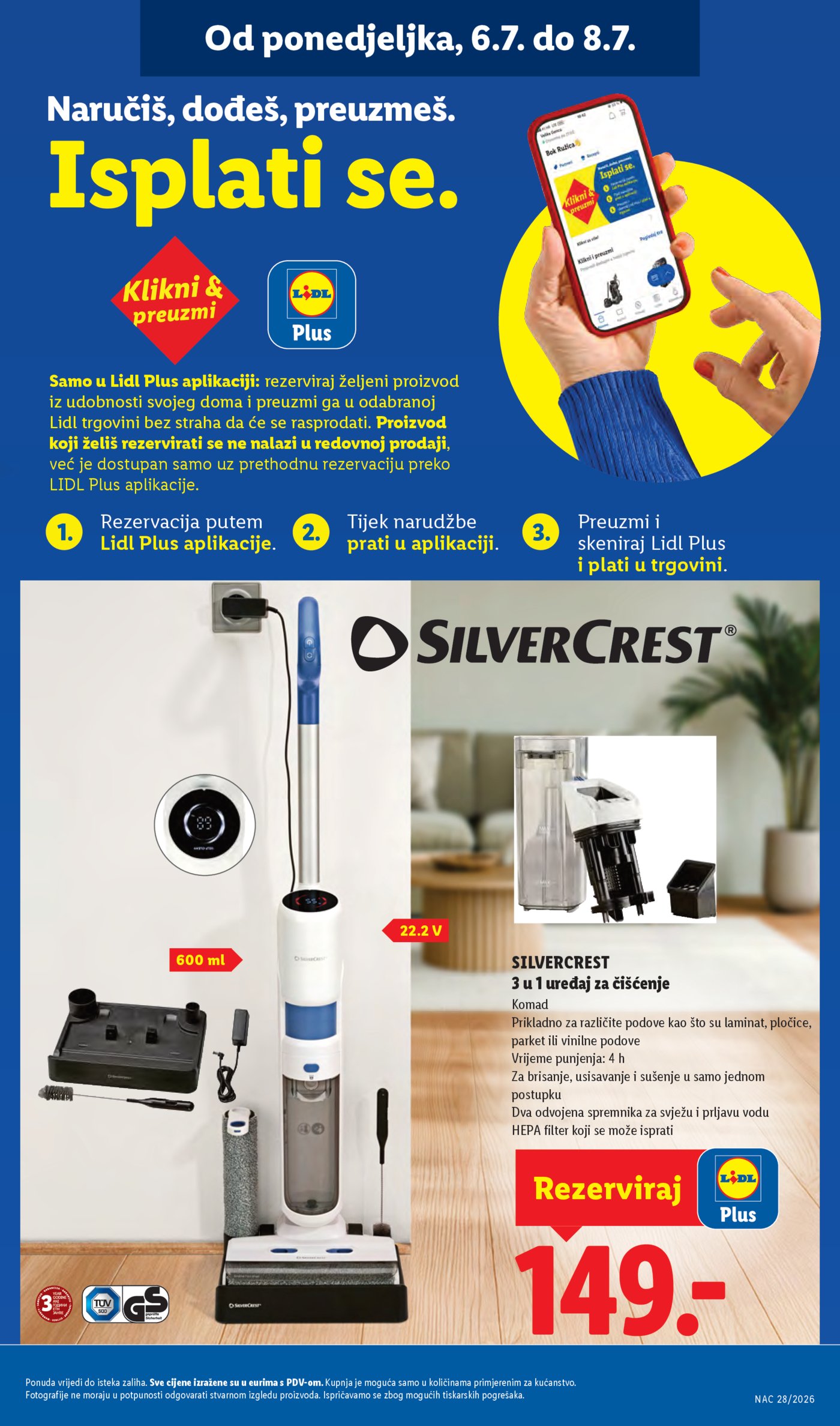Lidl katalog Super ponuda od ponedjeljka 06.07.-12.07.2026.