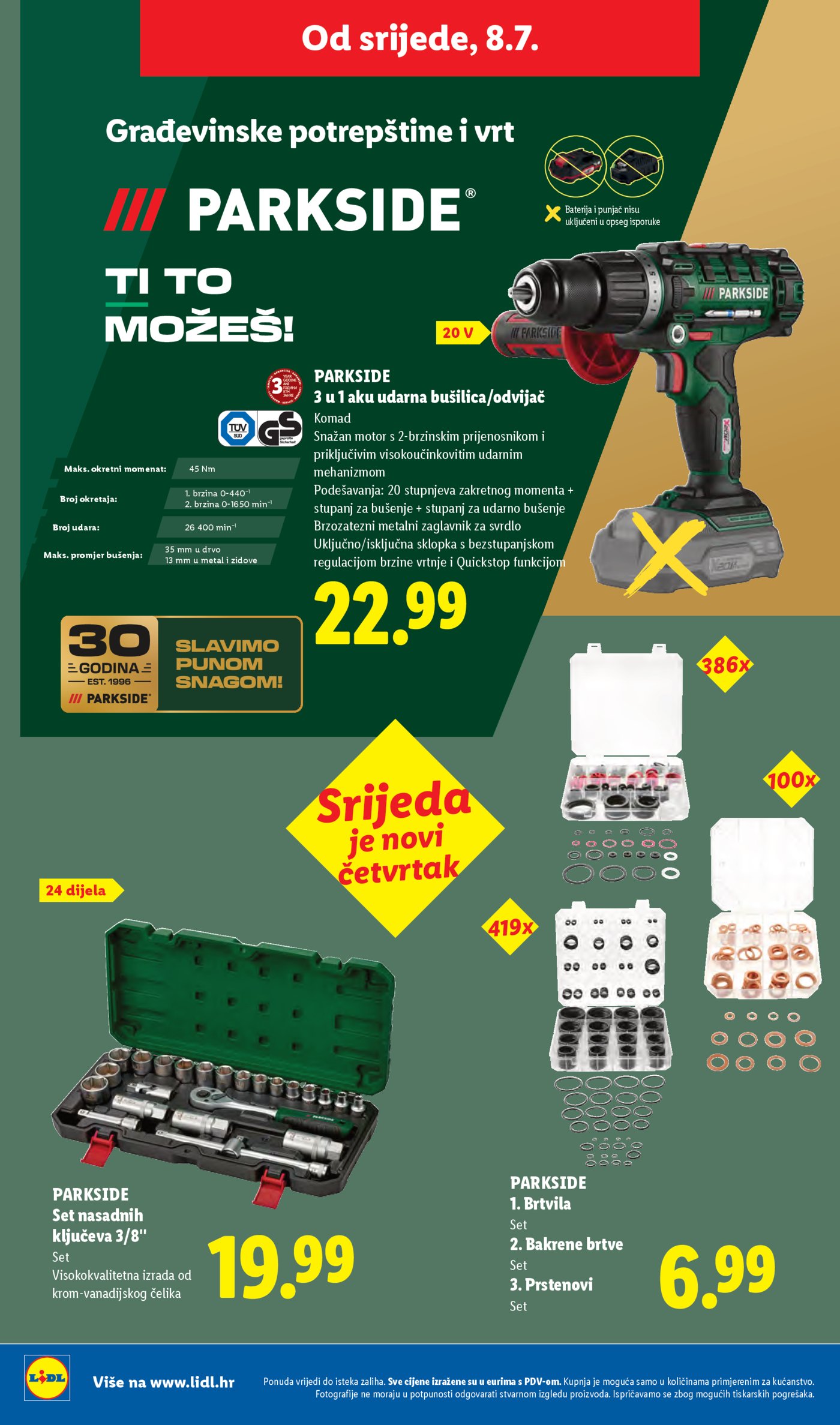 Lidl katalog Super ponuda od ponedjeljka 06.07.-12.07.2026.