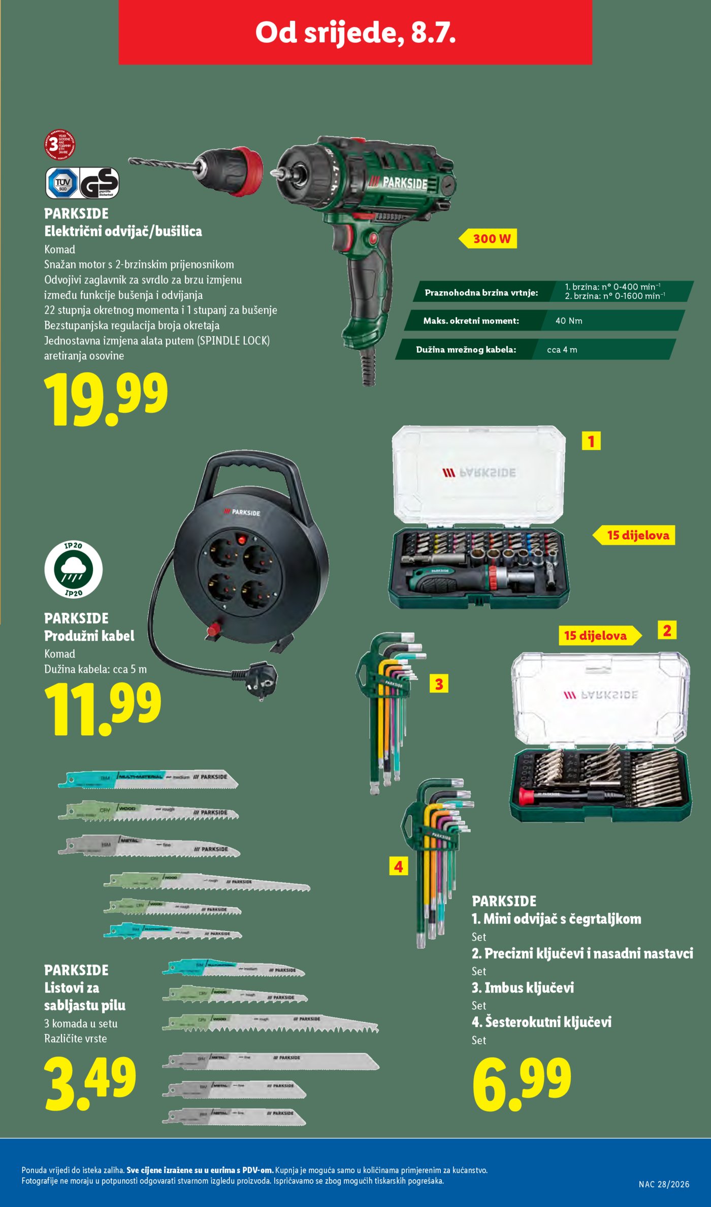 Lidl katalog Super ponuda od ponedjeljka 06.07.-12.07.2026.