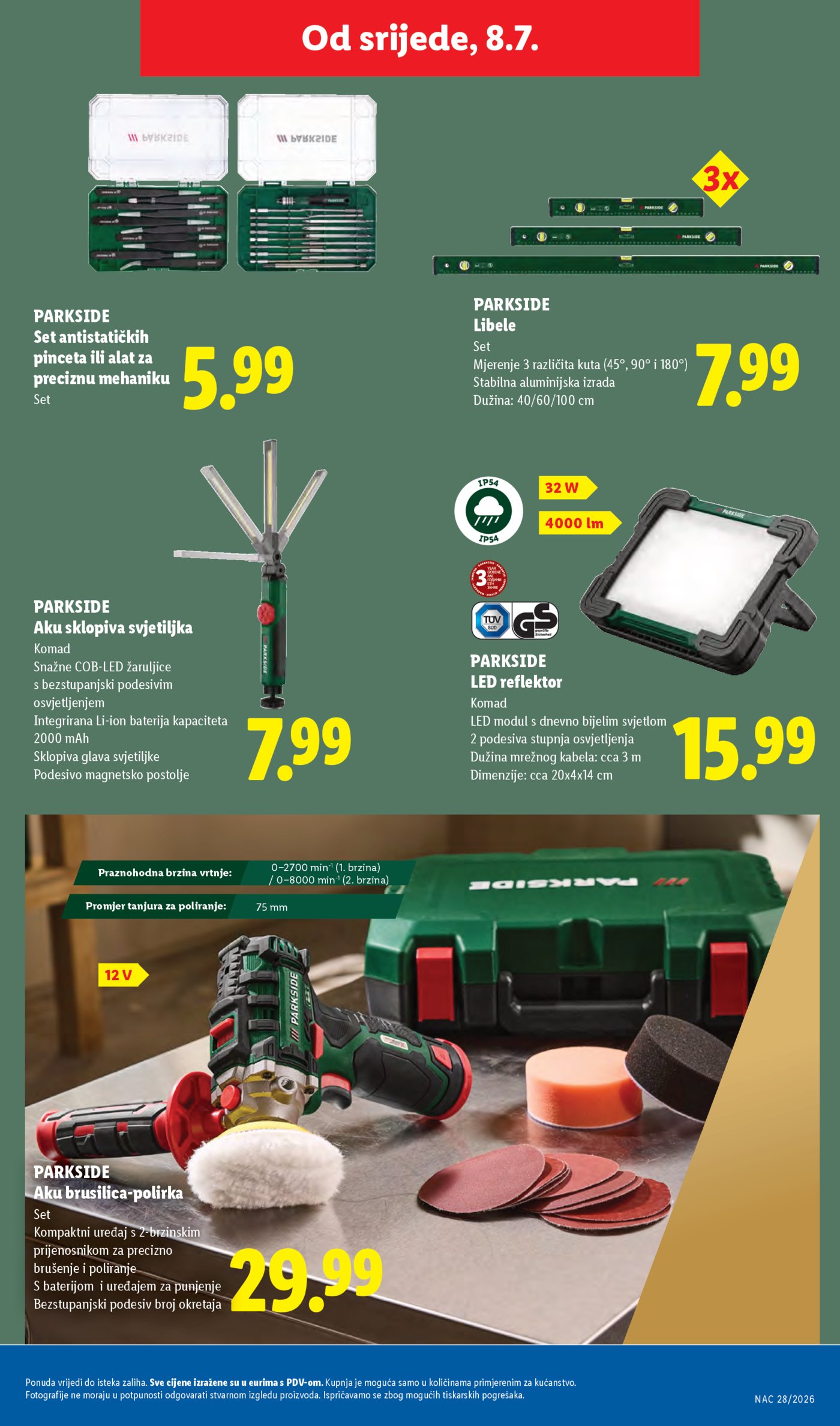 Lidl katalog Super ponuda od ponedjeljka 06.07.-12.07.2026.