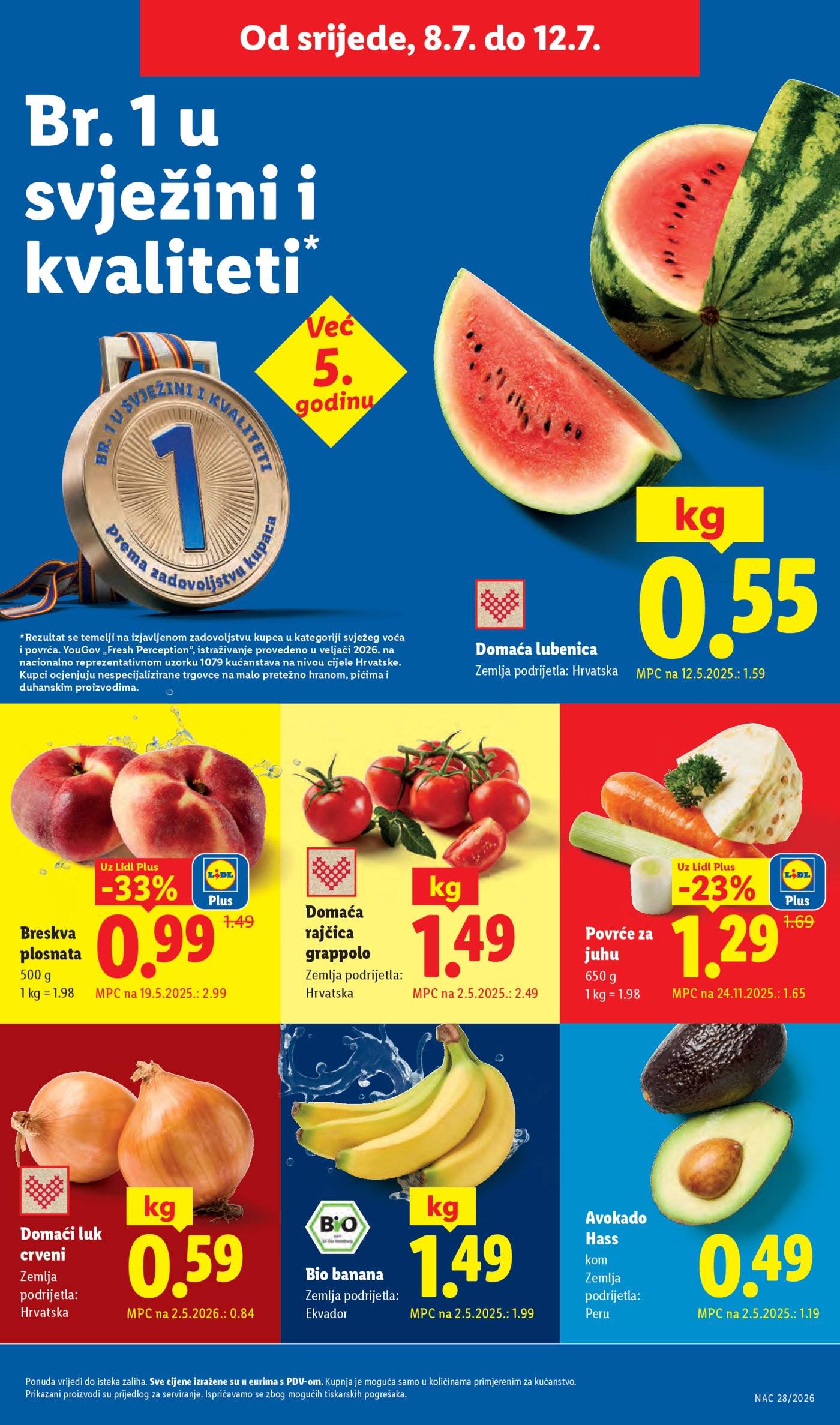 Lidl katalog Super ponuda od ponedjeljka 06.07.-12.07.2026.