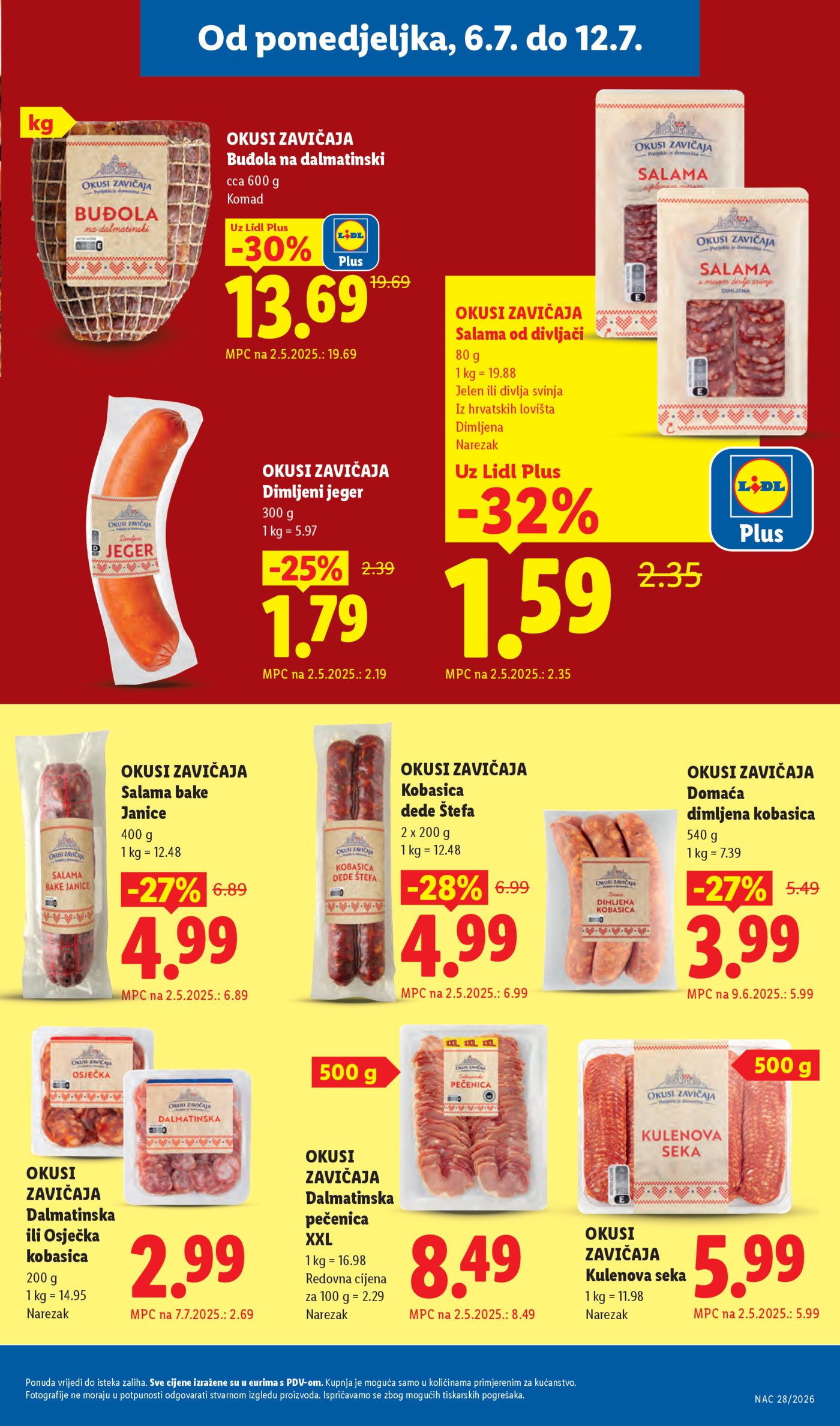 Lidl katalog Super ponuda od ponedjeljka 06.07.-12.07.2026.