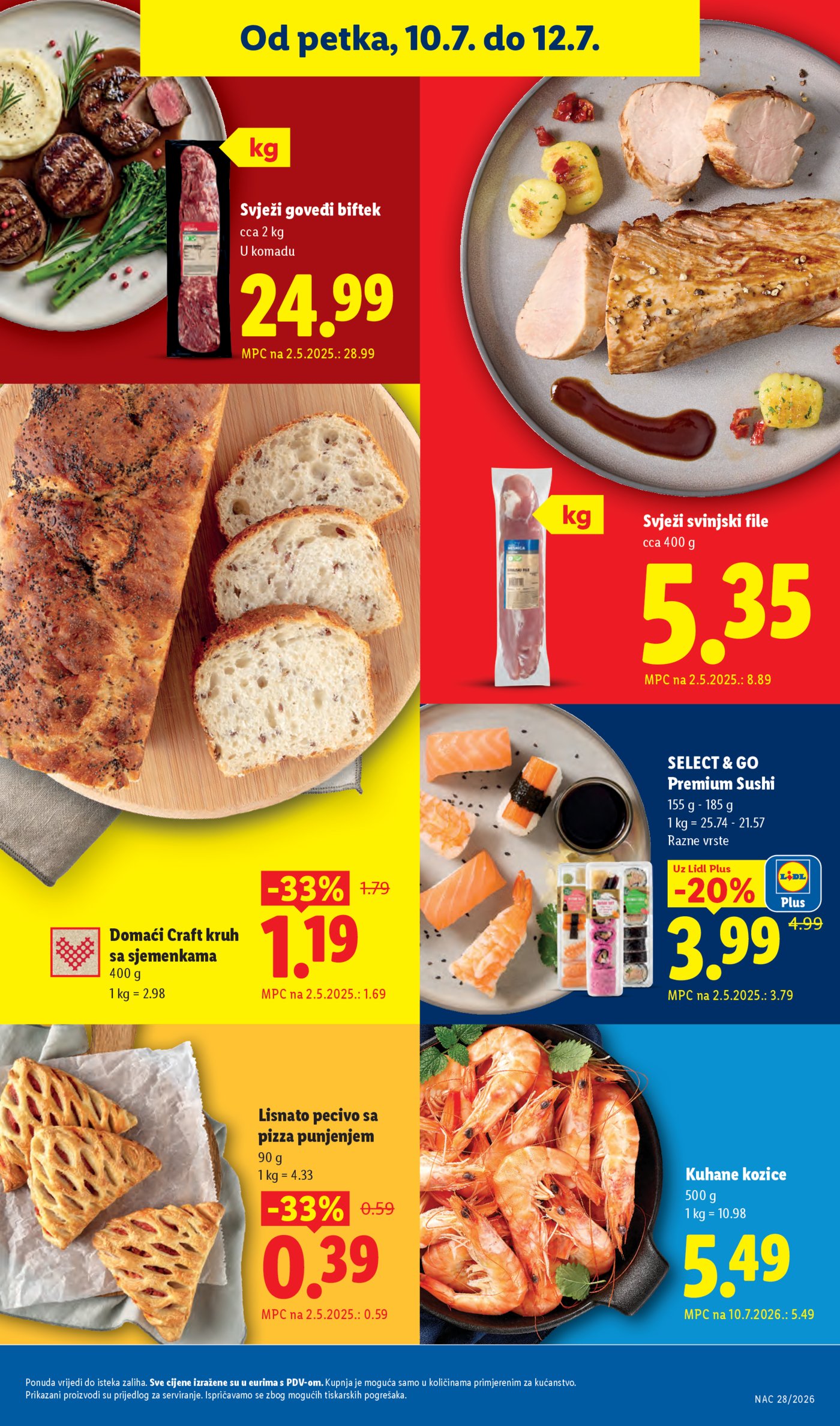 Lidl katalog Super ponuda od ponedjeljka 06.07.-12.07.2026.