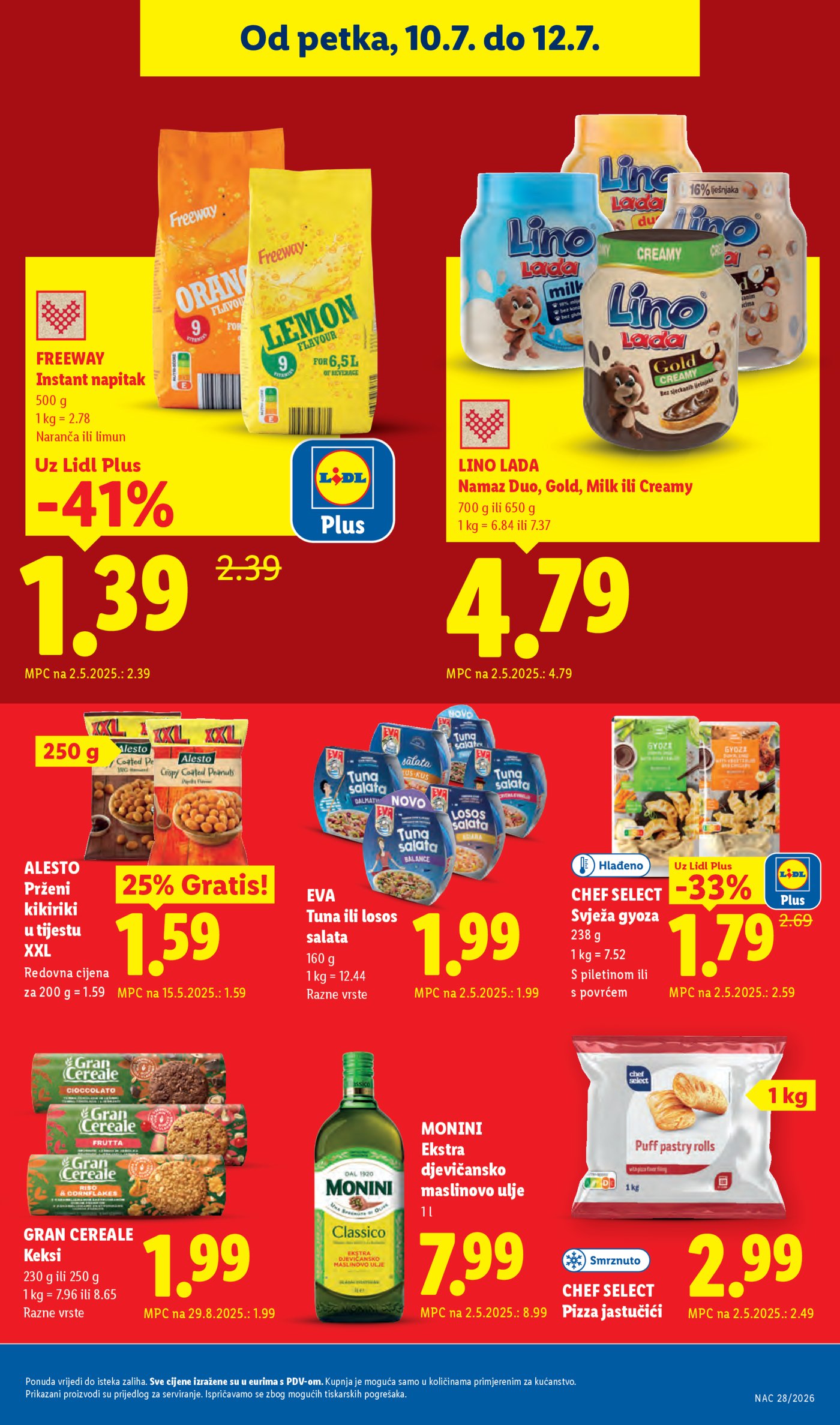 Lidl katalog Super ponuda od ponedjeljka 06.07.-12.07.2026.